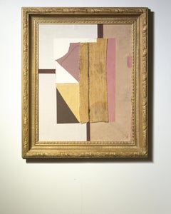 Raoul Morren, Assembled Fragments Mixed-Media Wall