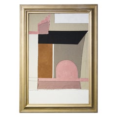 Raoul Morren, Assembled Fragments Mixed-Media Wall
