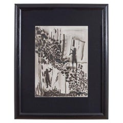 Raoul Morren, Tusche-Wandkunst aus Indien