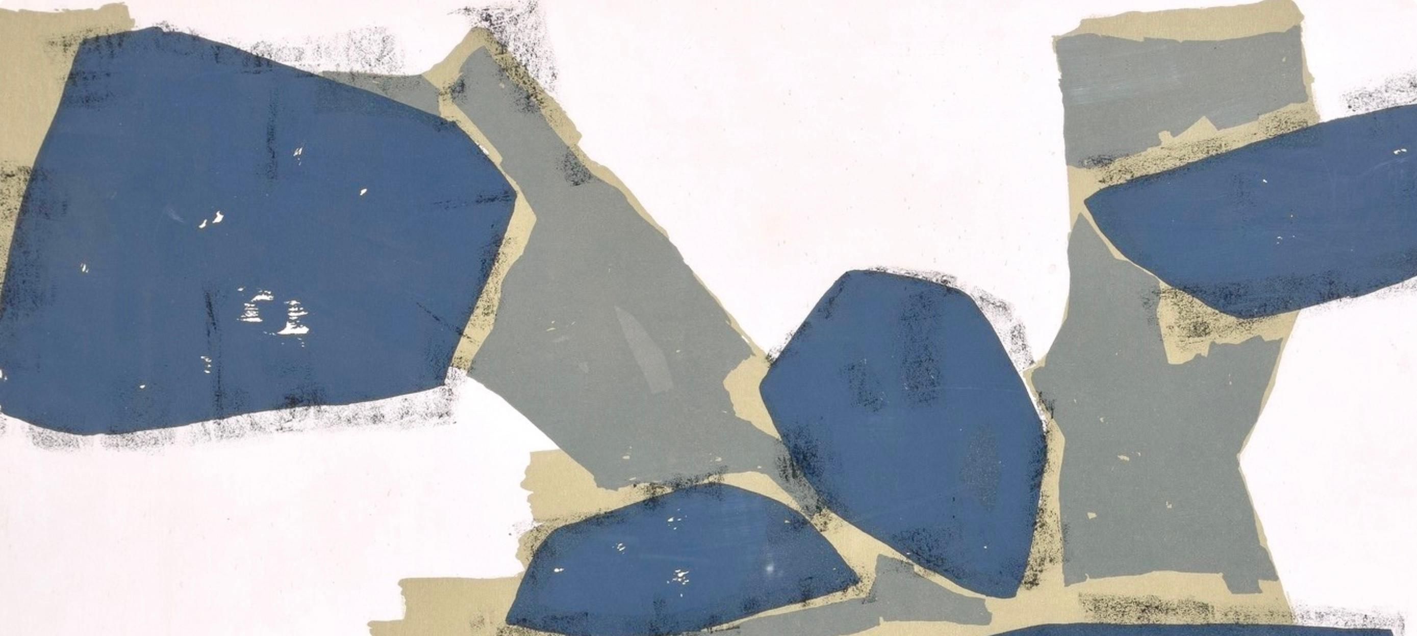 Composición, Derrière le miroir - Print Moderno de Raoul Ubac