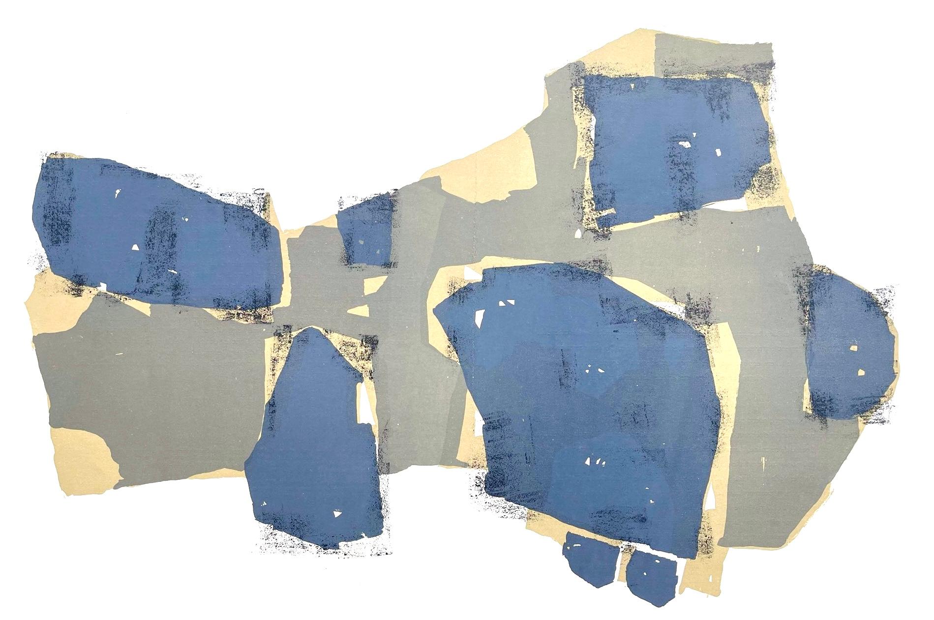 Abstract Print di Raoul Ubac - Composizione, Derrière le miroir