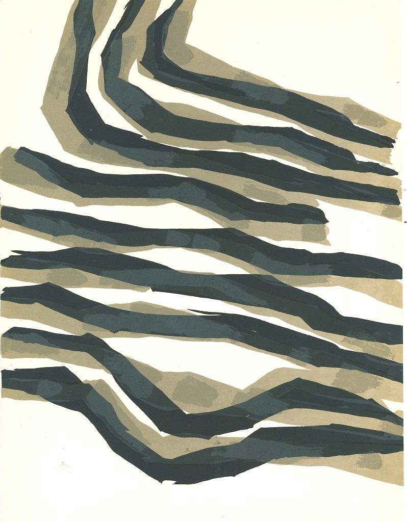 Composition è una splendida litografia realizzata da Raoul Ubac nel 1965.

L'opera d'arte è stata realizzata da  Derriere Le Miroir. Fondazione Maeght - Inaugurazione, n.155. Stampato da Atelier A Maeght, Parigi, 1965

Numero speciale della rivista,