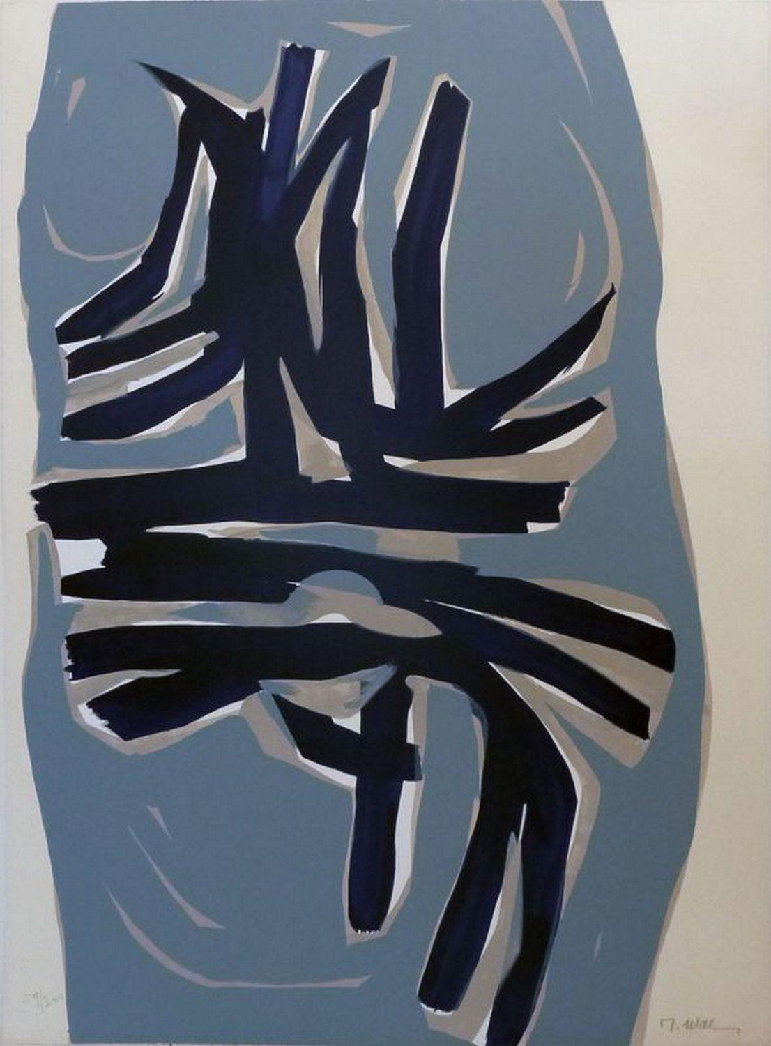 Raoul Ubac Abstract Print - No title 