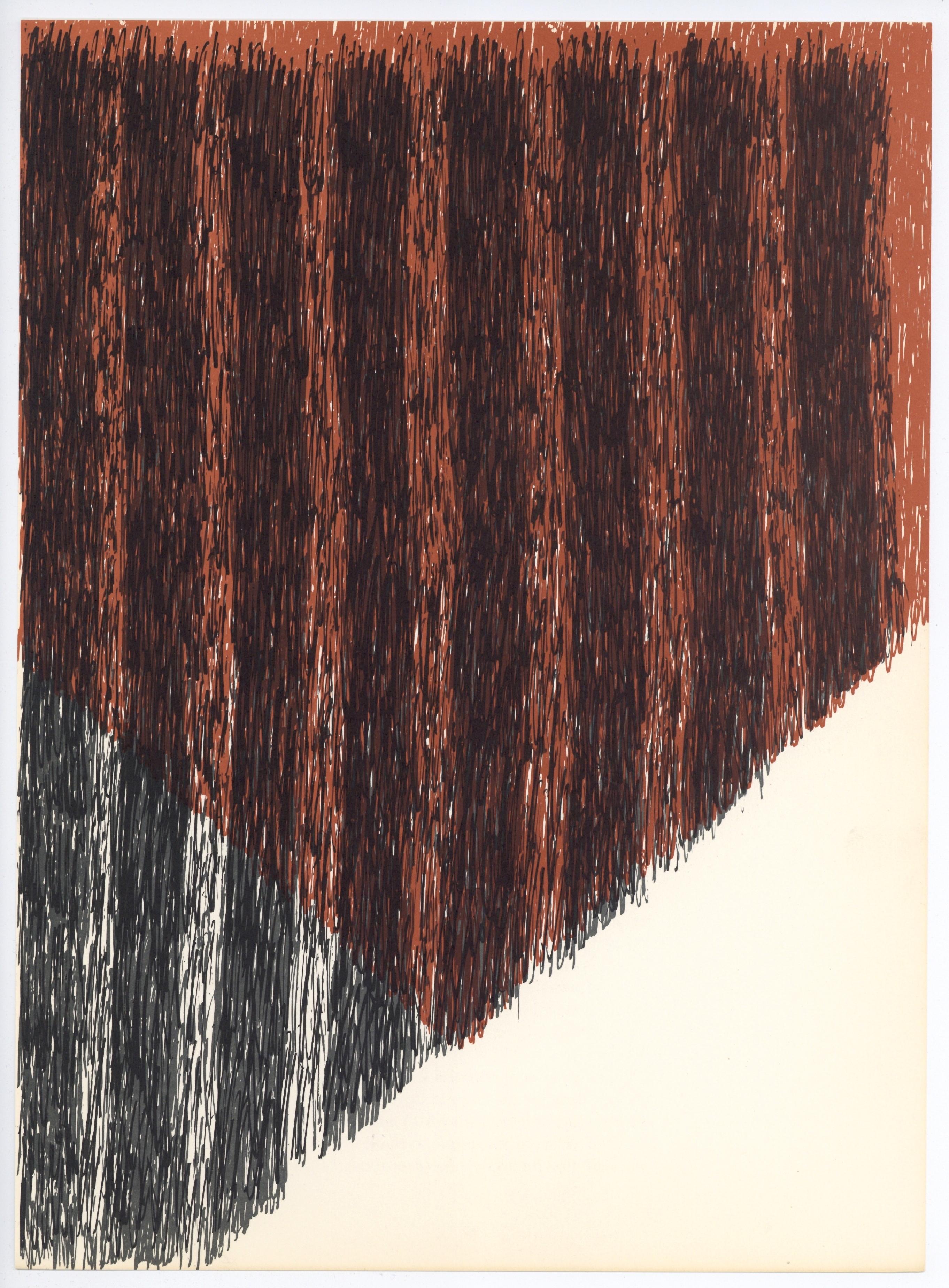 litografia originale - Print di Raoul Ubac