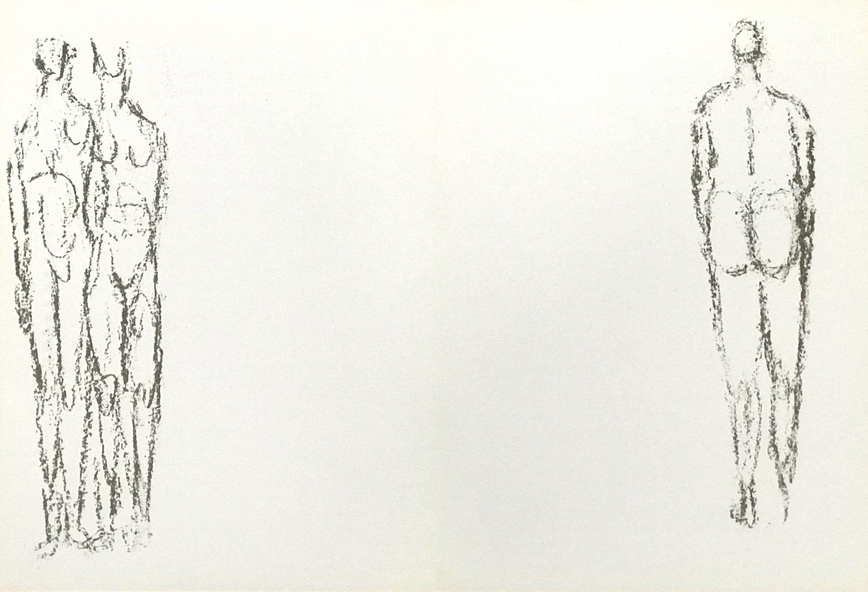 litografia originale - Print di Raoul Ubac