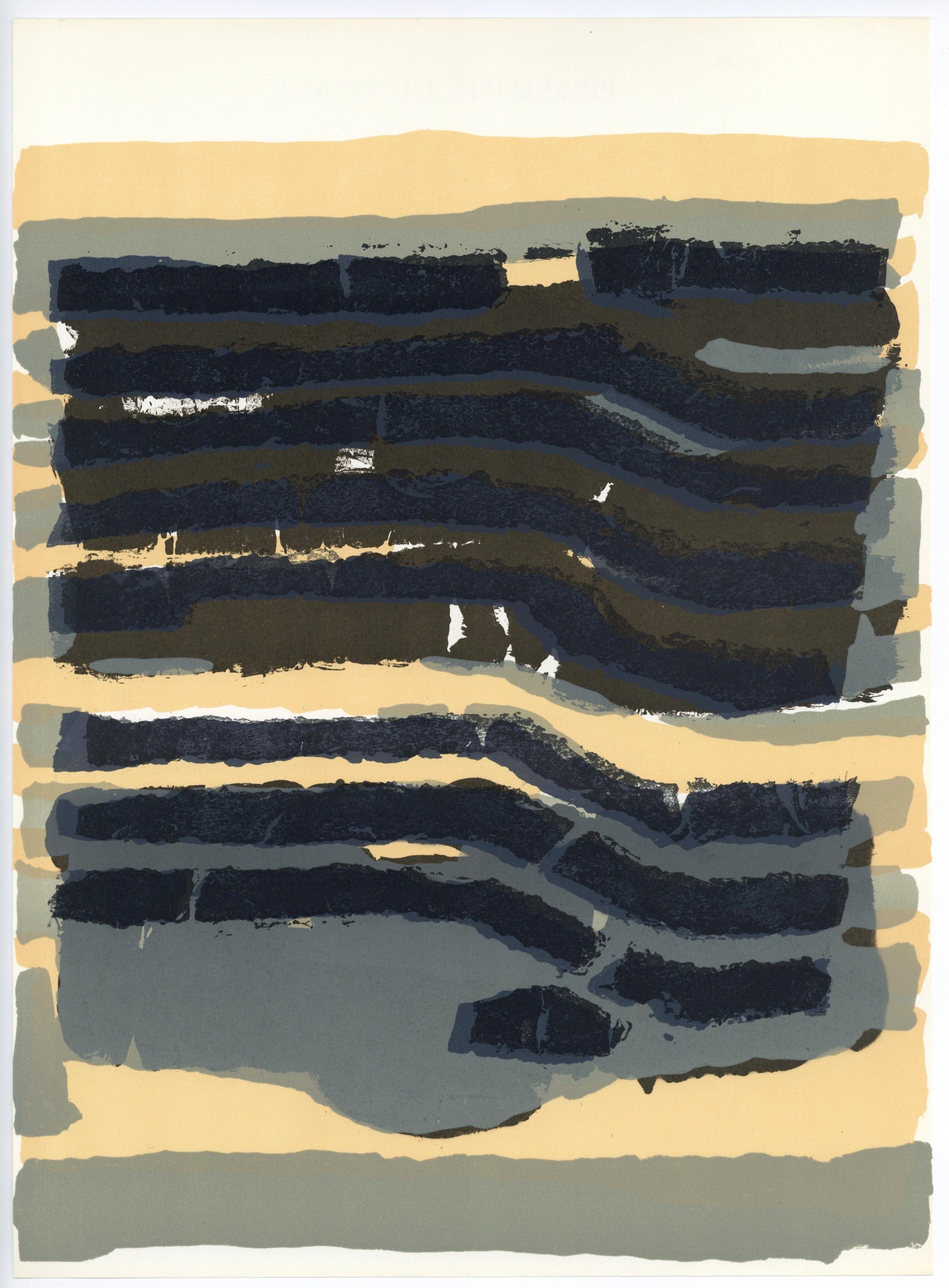 litografia originale - Print di Raoul Ubac