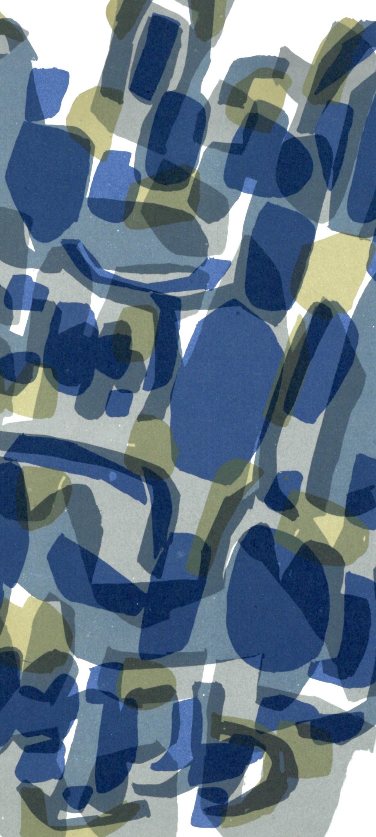 Paysage d'Ete, Derrière le miroir - Print de Raoul Ubac