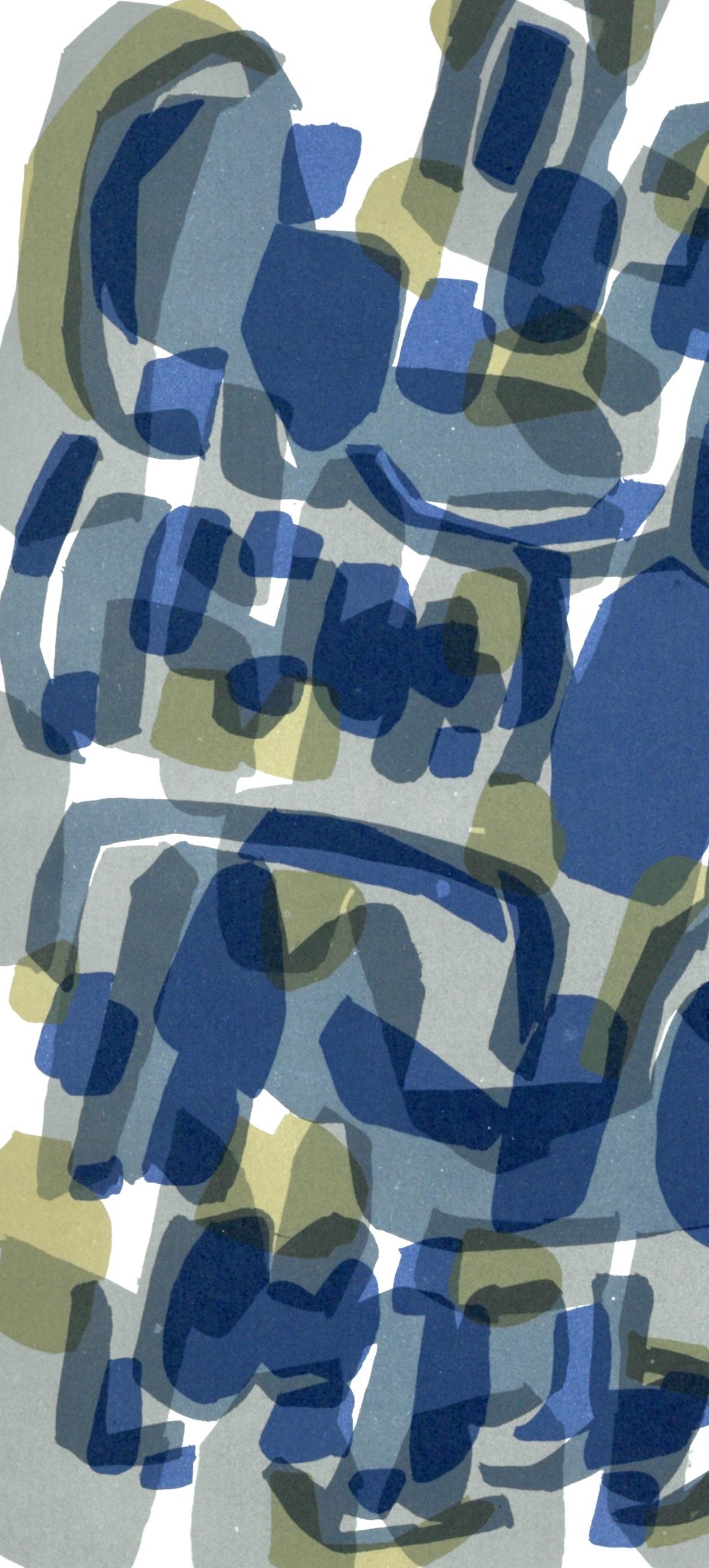 Paysage d'Ete, Derrière le miroir - Moderne Print par Raoul Ubac