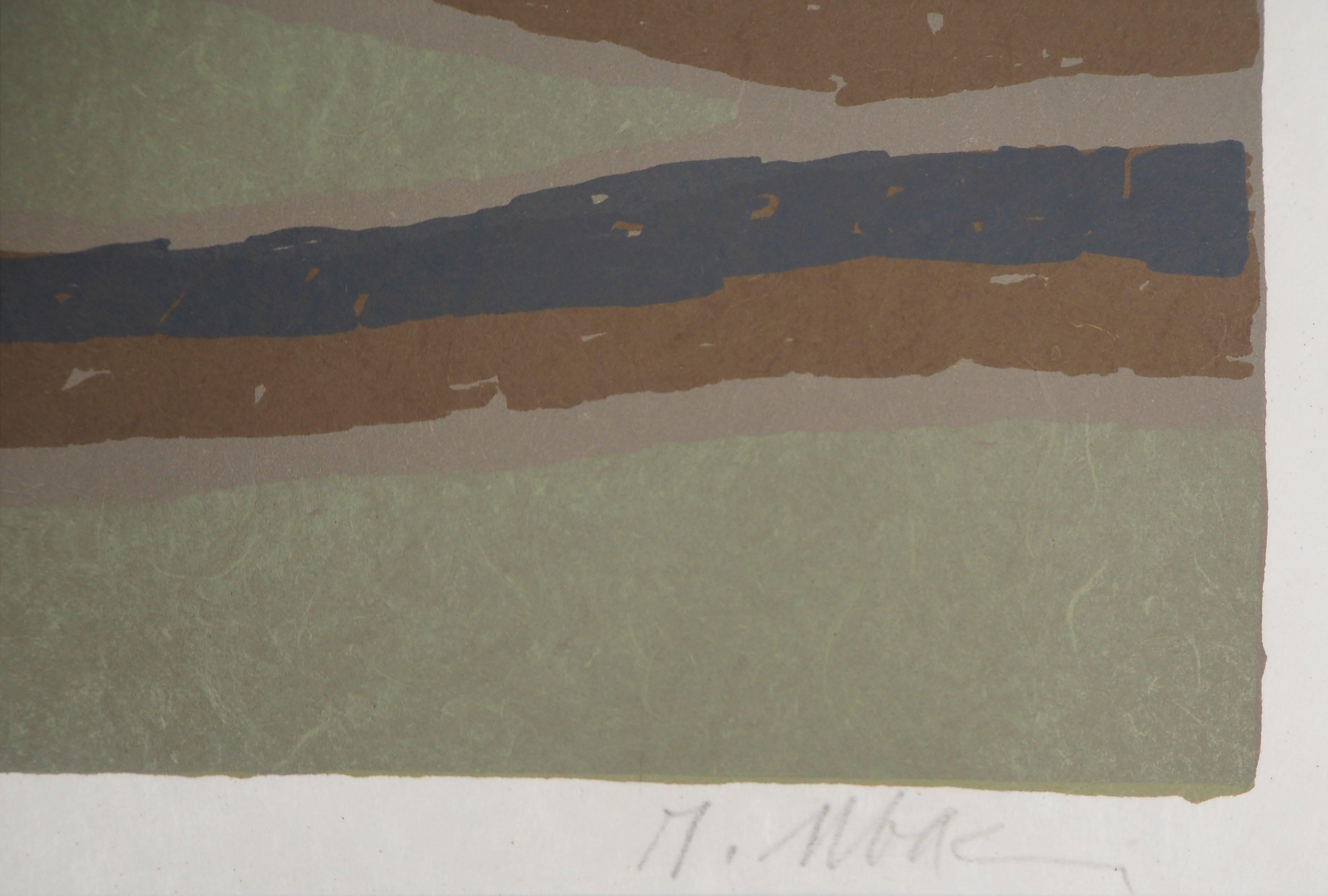 Raoul UBAC
Rides de sable surréalistes

Lithographie originale
Signé à la main au crayon
Sur papier japonais, 40,5 x 31,5 cm (c. 15,9 x 12,4 inch)

Excellent état