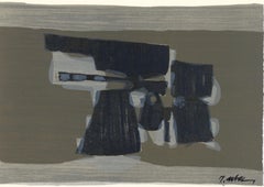 Ubac, Charrue, l'Hommage à Georges Braque, Derrière le miroir (d'après)