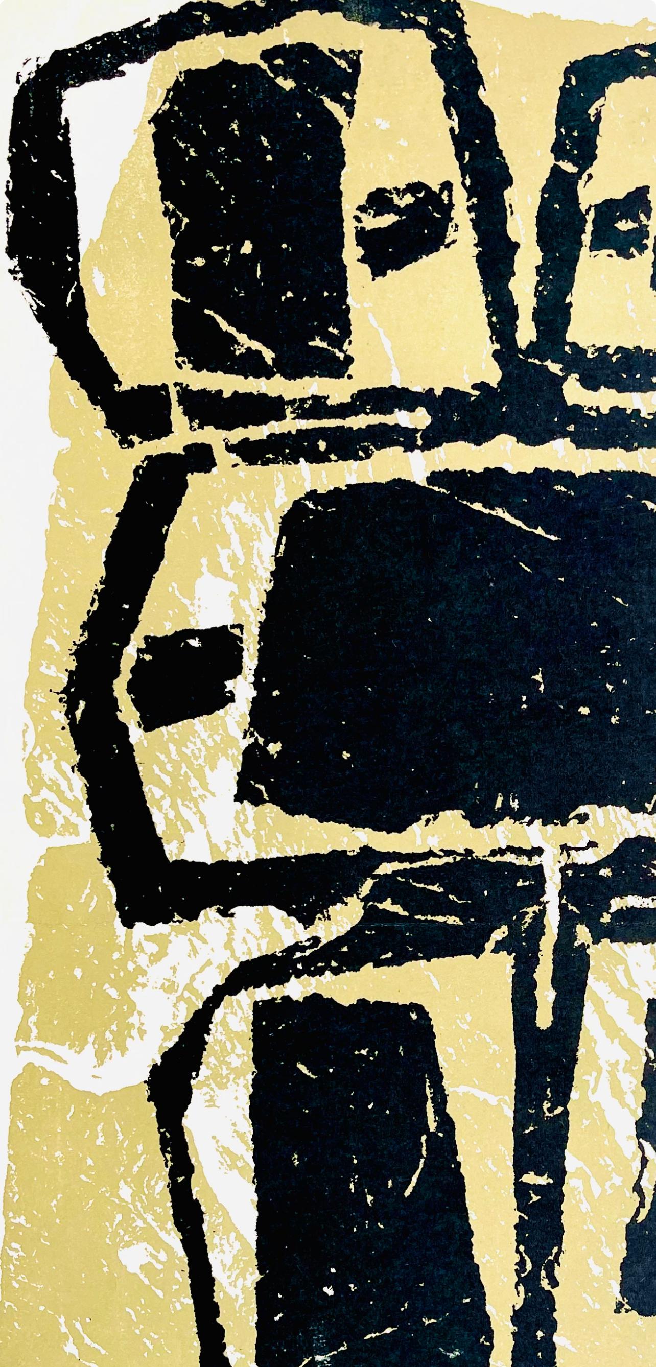 Ubac, Komposition, Derrière le miroir (nach) – Print von Raoul Ubac