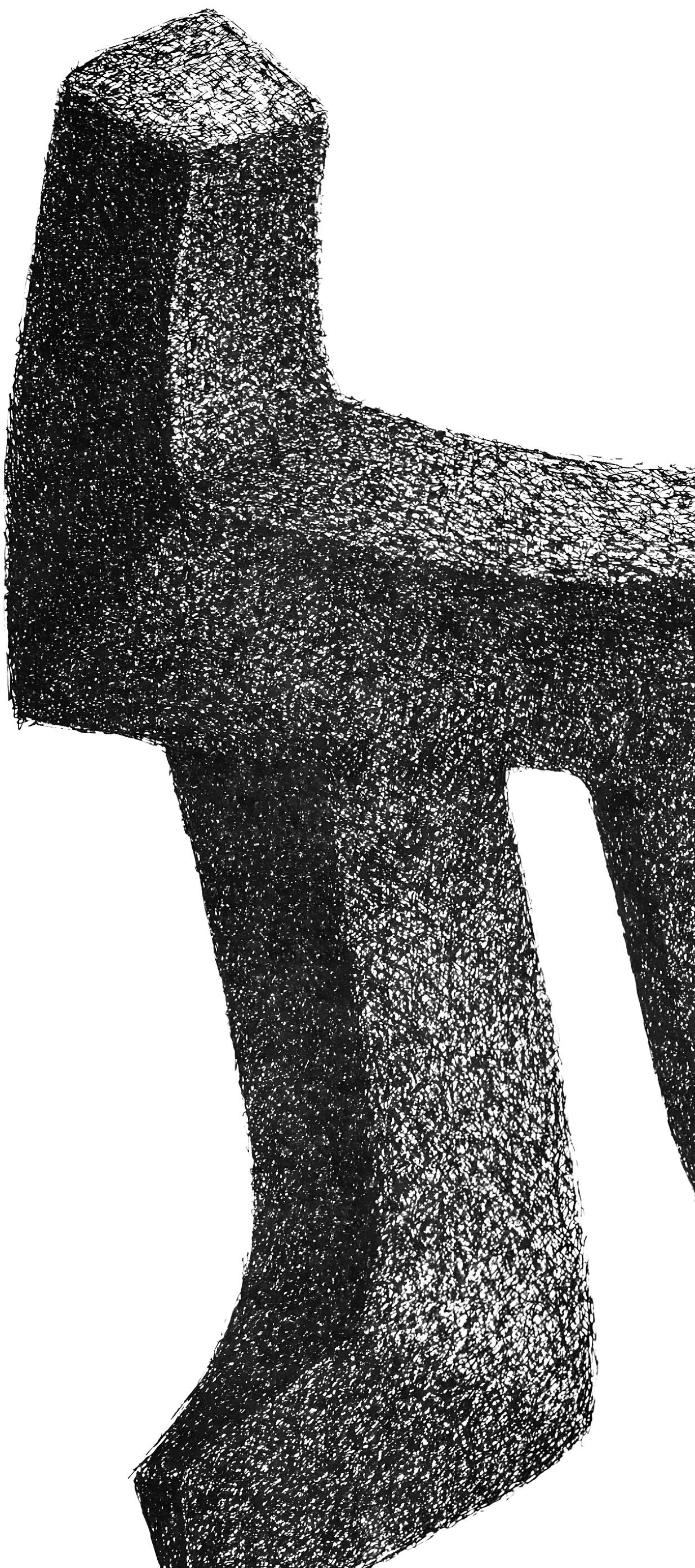 Ubac, Composition, Derrière le miroir (after) - Print by Raoul Ubac
