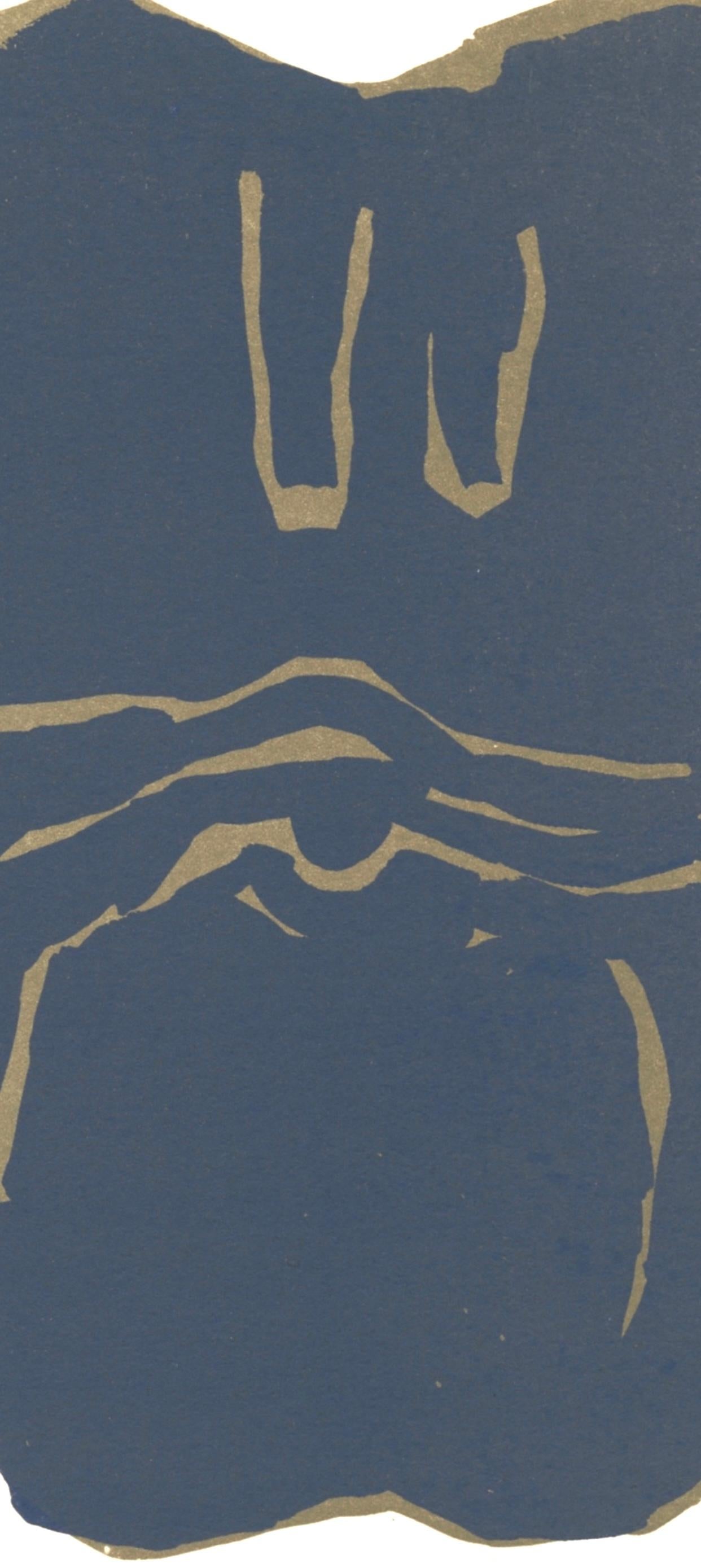 Ubac, Komposition, Derrière le miroir (nach) – Print von Raoul Ubac