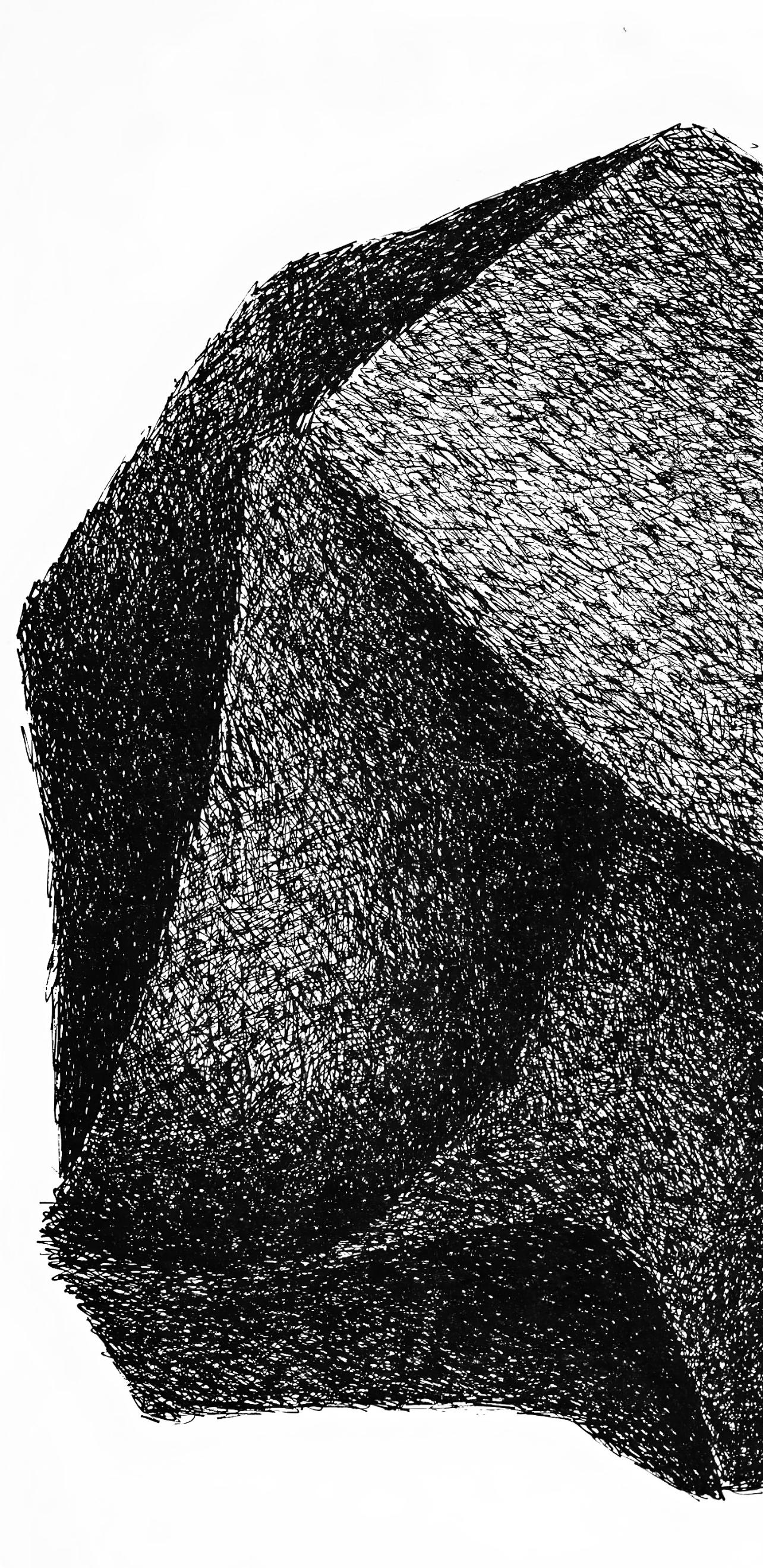 Ubac, Composition, Derrière le miroir (after) - Modern Print by Raoul Ubac