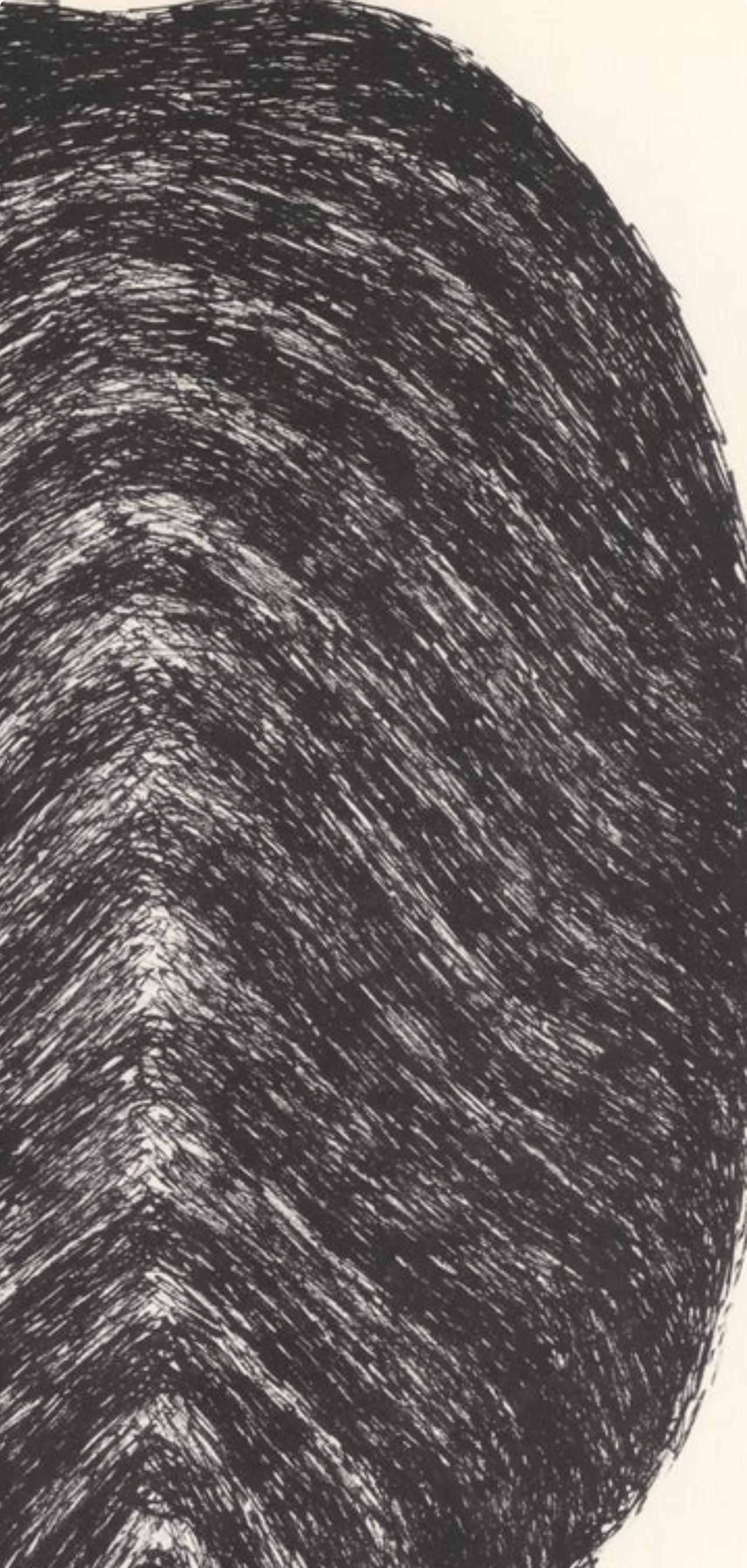 Ubac, Composition, Derrière le miroir (après) - Moderne Print par Raoul Ubac