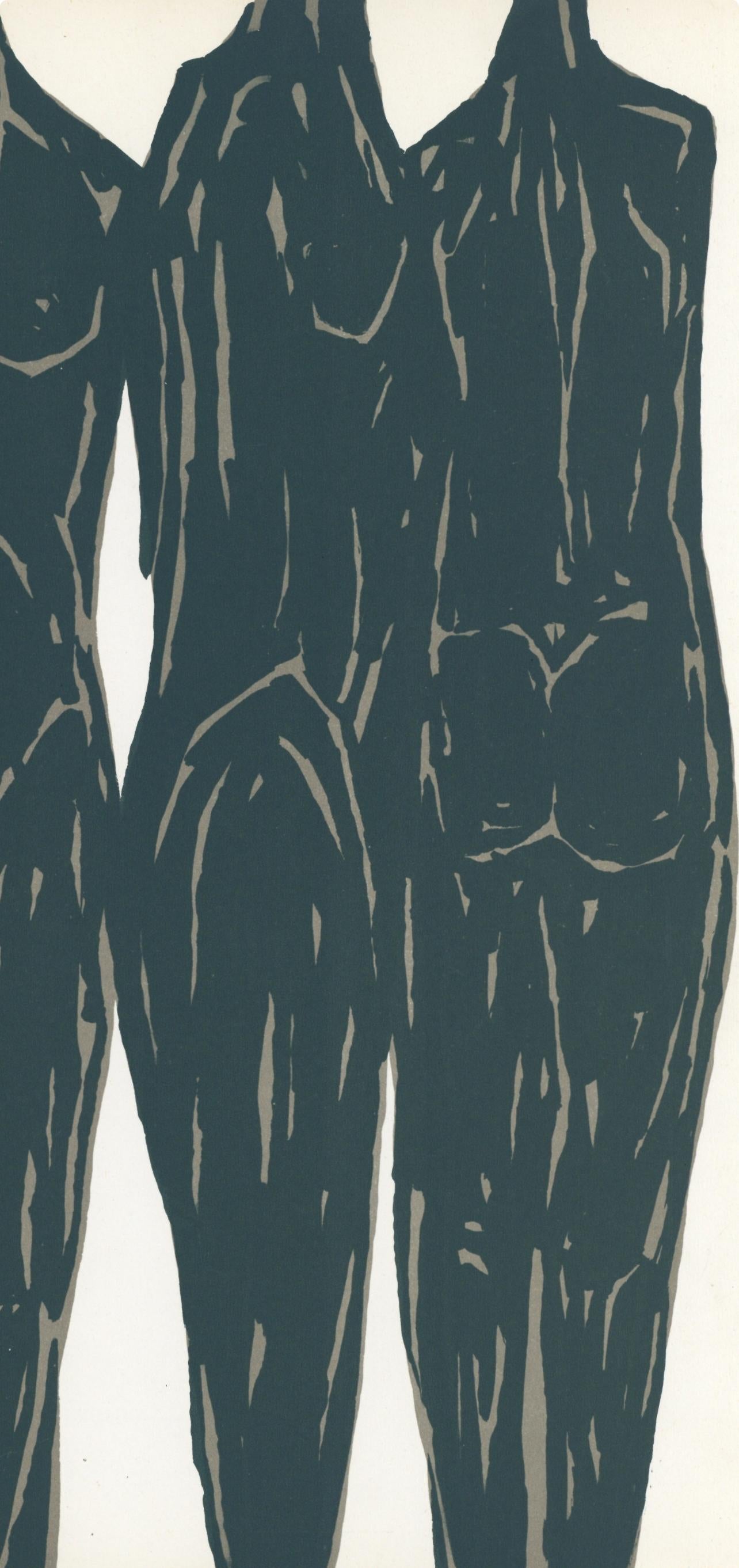Ubac, Composition, Derrière le miroir (after) - Modern Print by Raoul Ubac