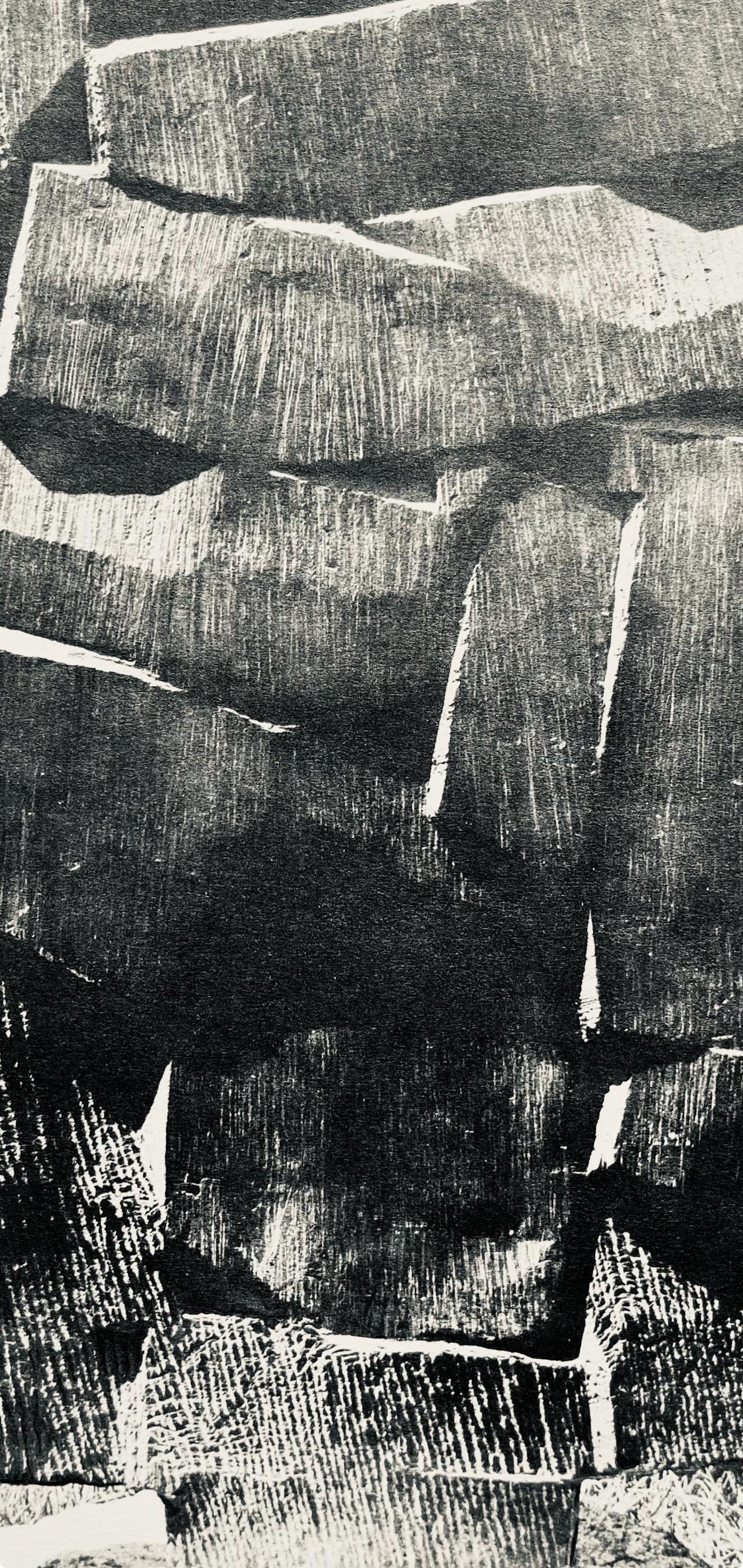Ubac, Komposition, Derrière le miroir (nach) (Moderne), Print, von Raoul Ubac