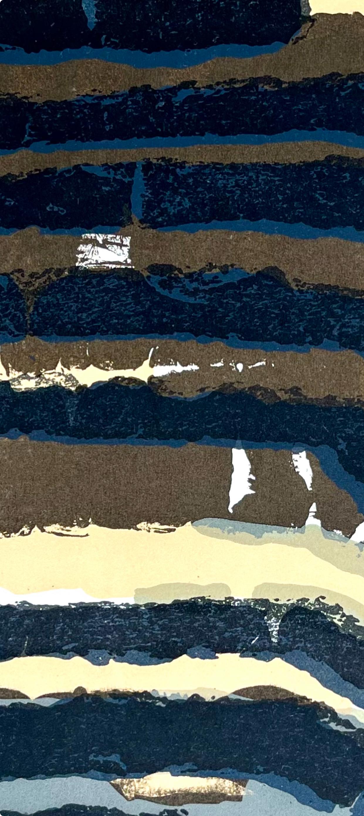 Ubac, Komposition, Derrière le miroir (nach) (Beige), Abstract Print, von Raoul Ubac