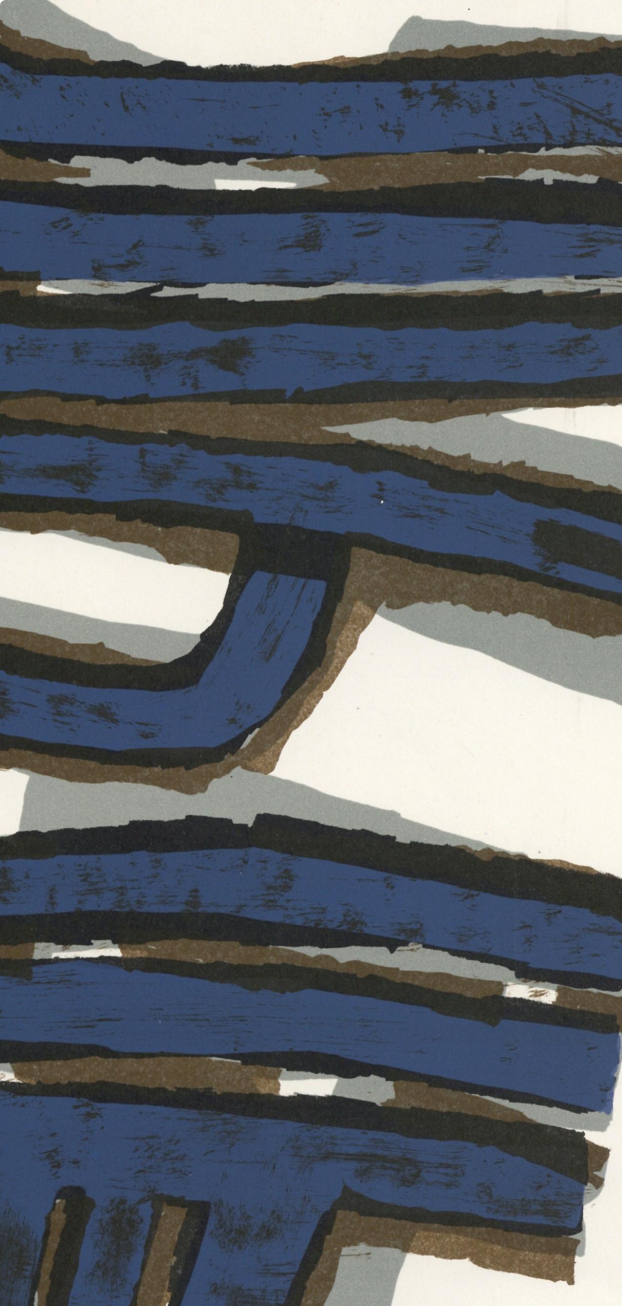 Ubac, Komposition, Derrière le miroir (nach) (Schwarz), Figurative Print, von Raoul Ubac