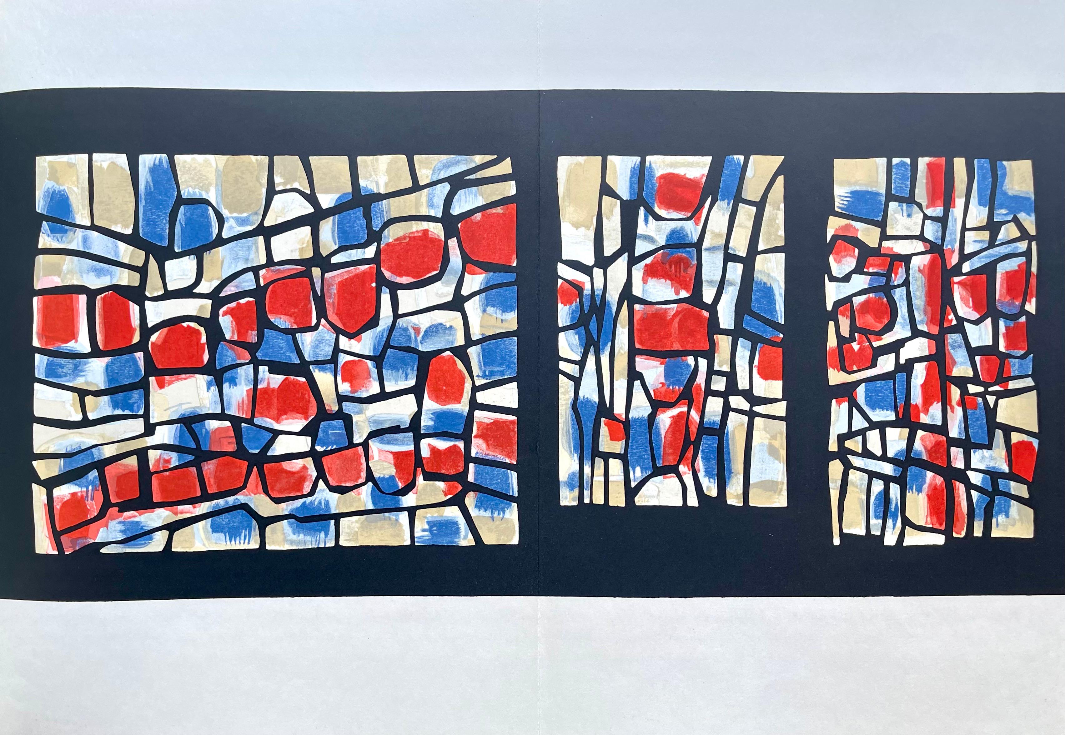 Lithographie sur papier vélin. Inscription : Non signé et non numéroté, tel que publié. Bon état, avec pli central, tel qu'il a été publié. Notes : Extrait de Derrière le miroir, N° 148, 1964. Publié par Aimé Maeght, Éditeur, Paris ; imprimé par les