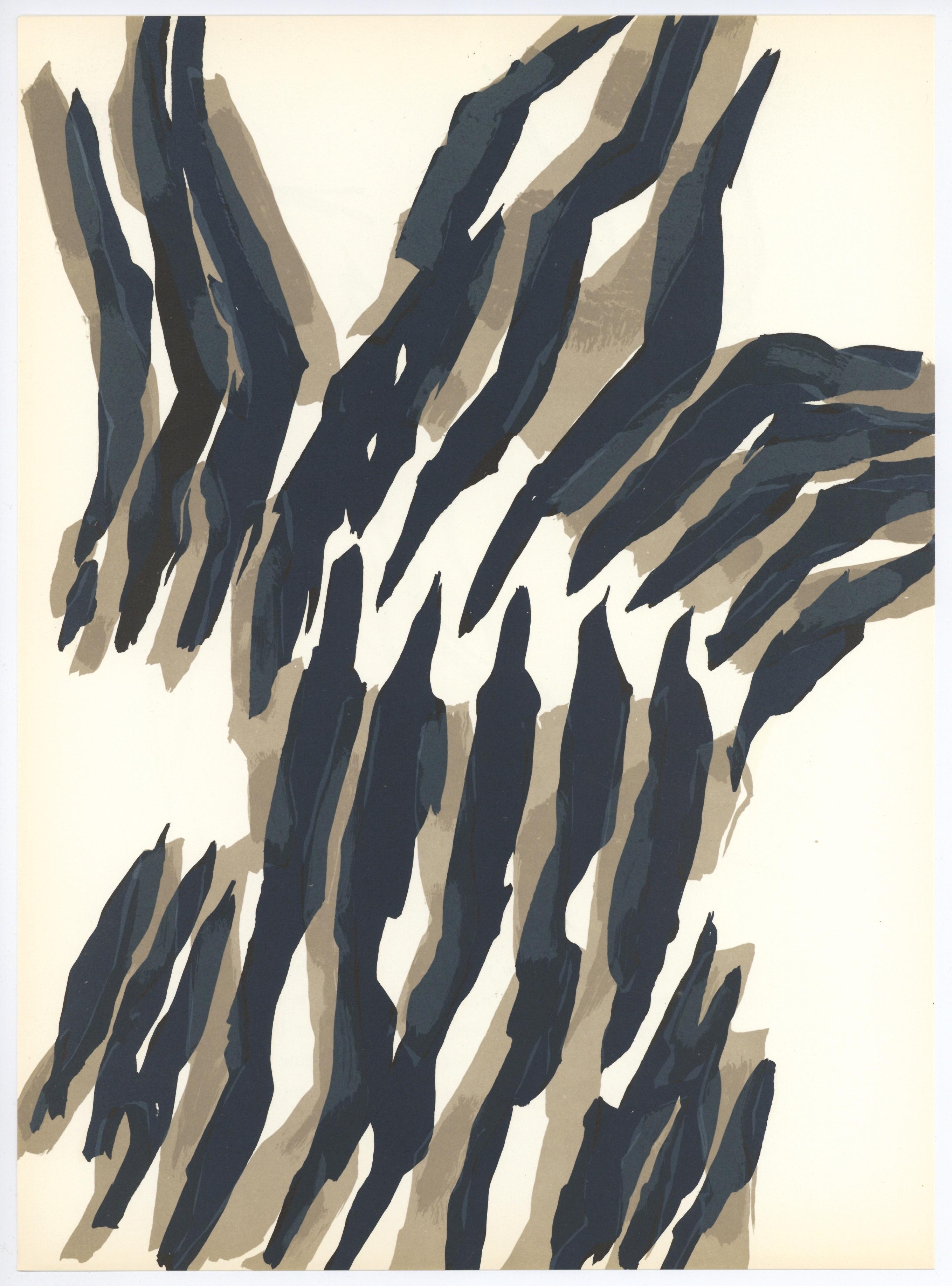Lithograph on vélin paper. Inscription: Unsigned and unnumbered, as issued. Good condition. Notes: From Derrière le miroir, N° 142, 1964. Published by Aimé Maeght, Éditeur, Paris; printed by Éditions Pierre à Feu, Galerie Maeght, Paris. Excerpted