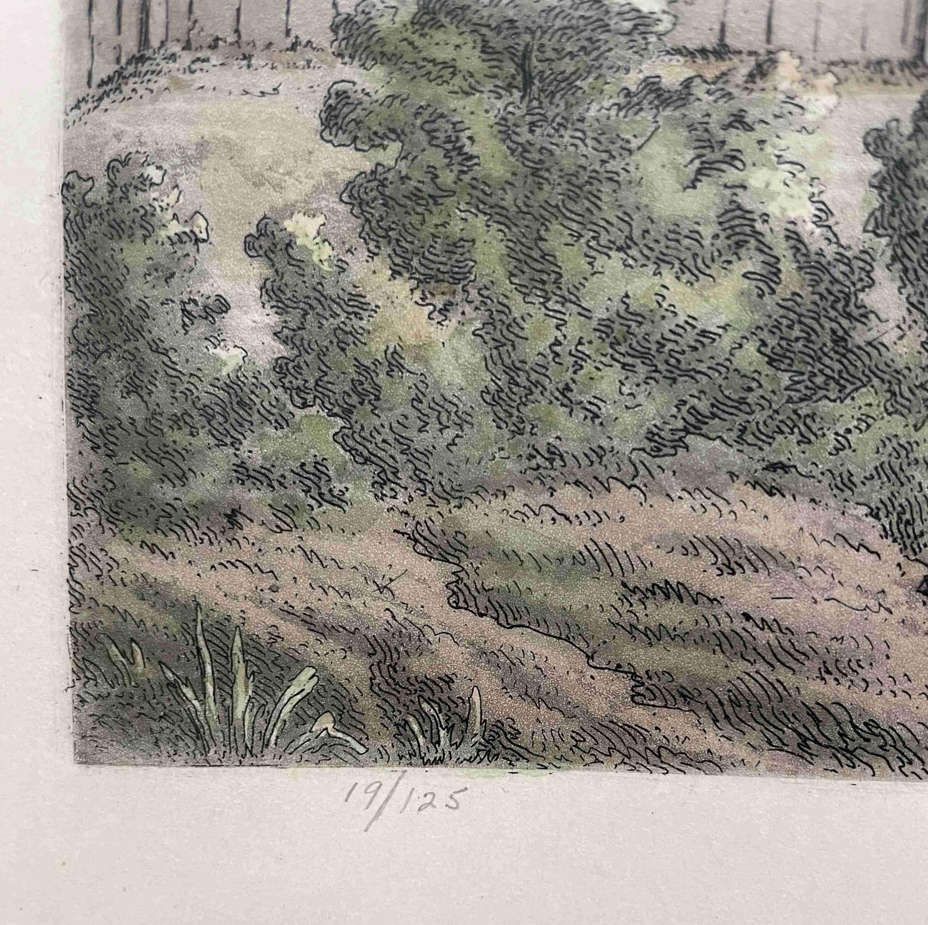 Una litografia del 1929 di 