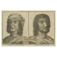 Rapa Nui Gaze: Portraits from Easter Island, Engraved and Published in ca.1785