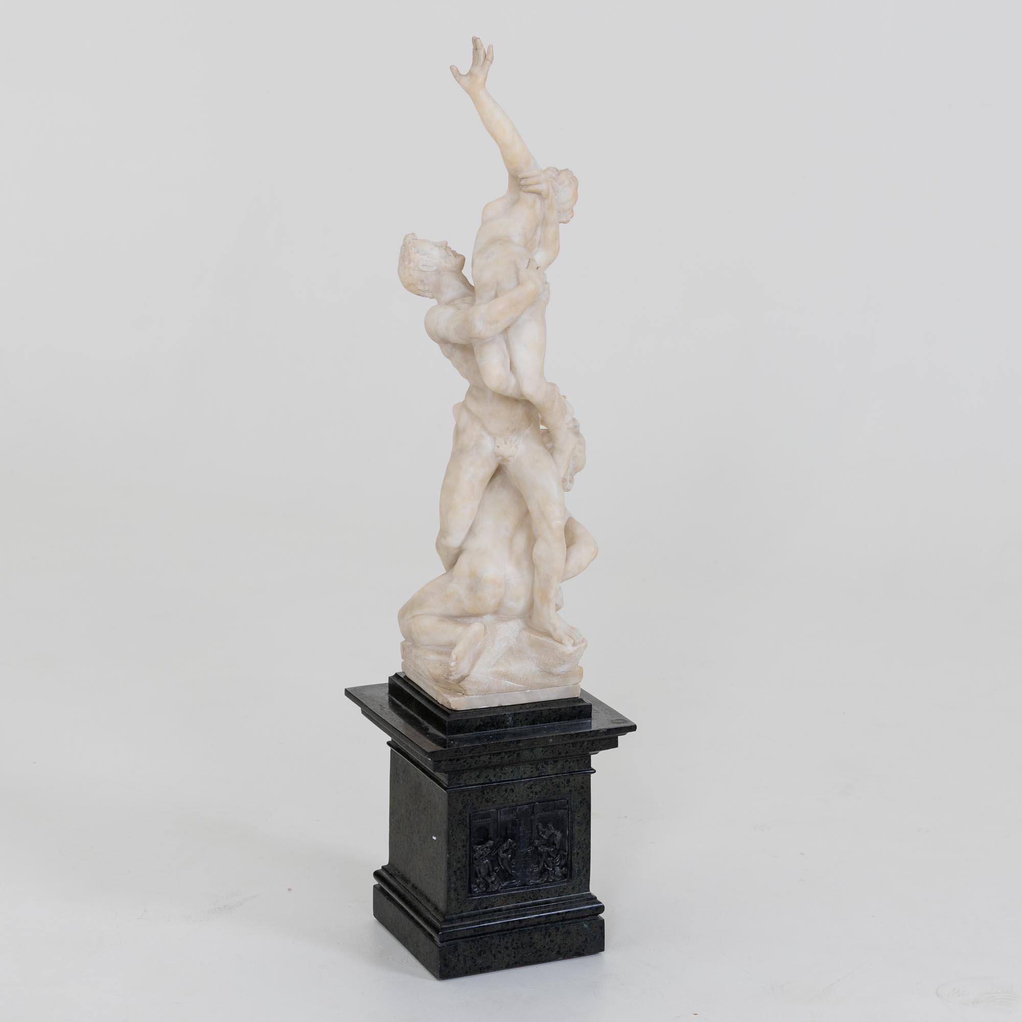 Italian Marble Sculpture Rape of the Sabine Women after Giambologna, Italy 19th century