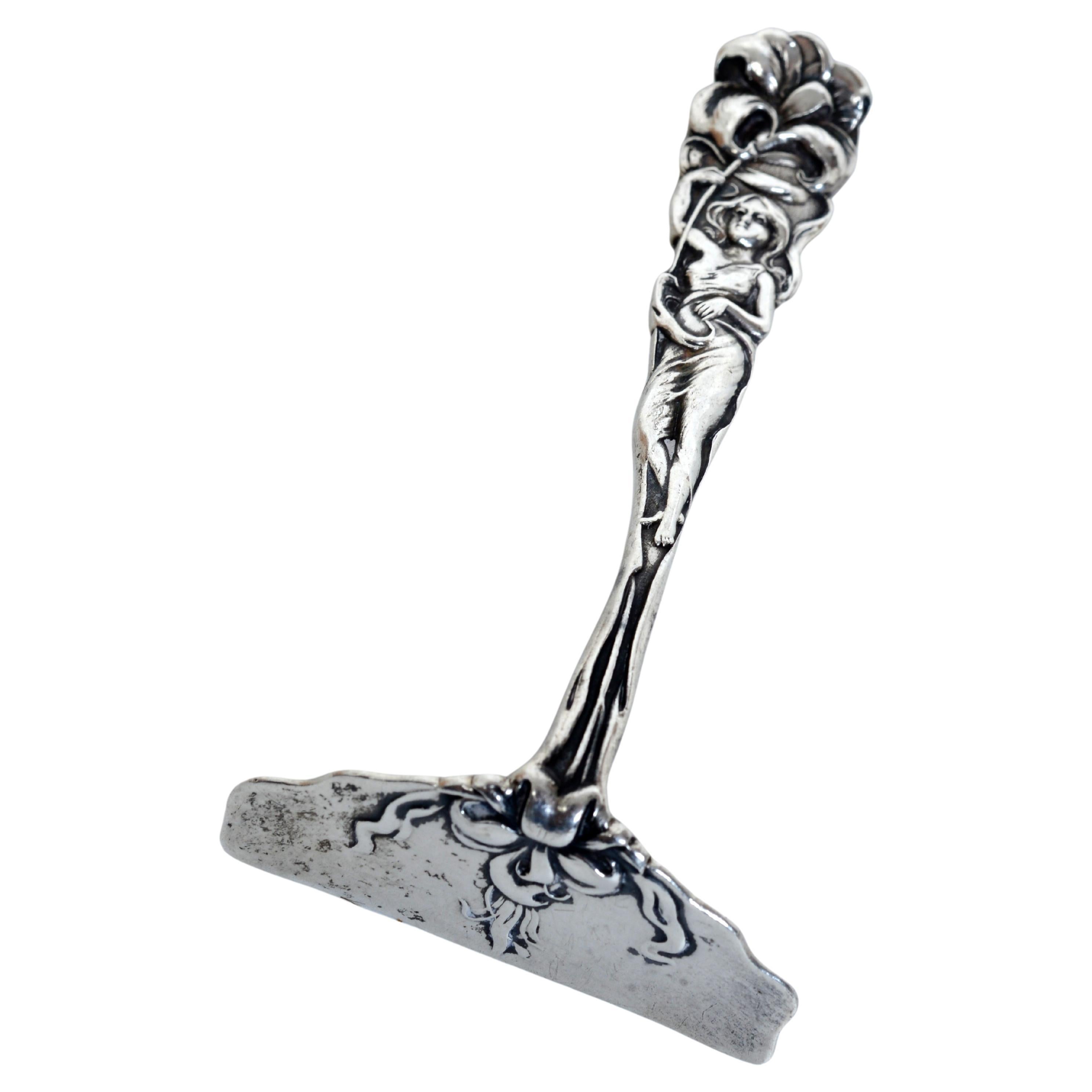 Spremiagrumi in argento Sterling Raphael by Alvin, 3", Art Nouveau in vendita