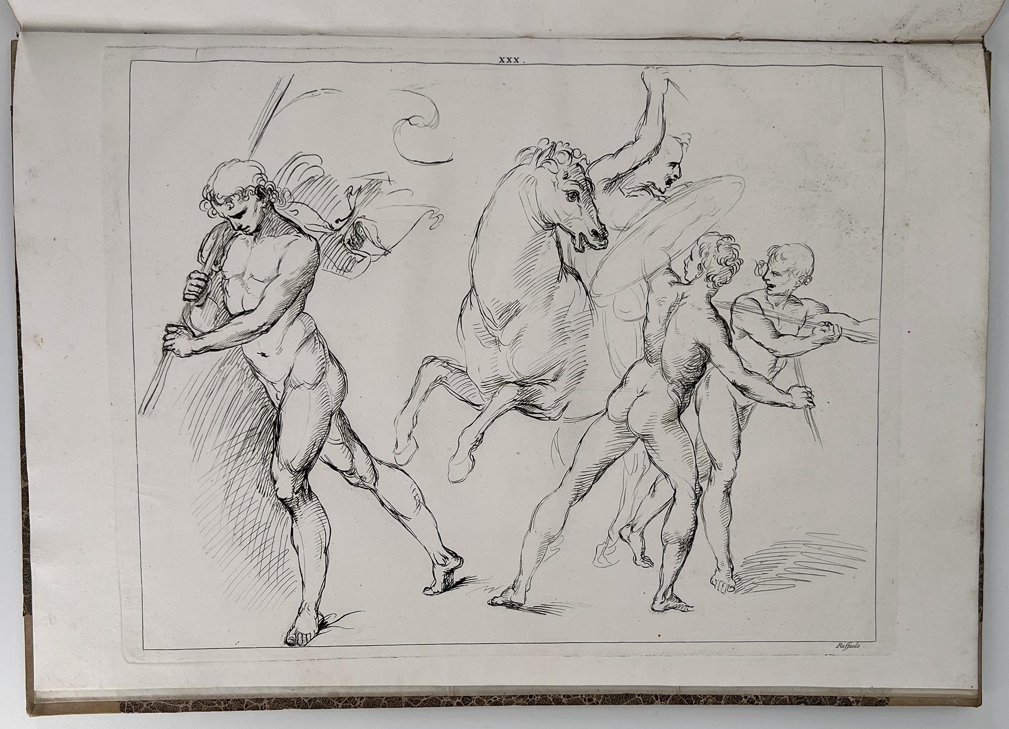 Dessins de Raphael - Disegni Originali di Raffaello per la prima volta pubblicati Excellent état - En vente à Middletown, NY