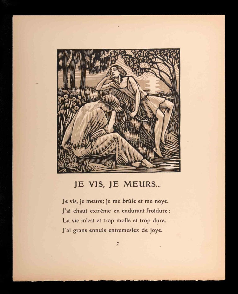 Je Vis Je Meurs Illustration Raphael Drouart - Je Vis, Je Meurs - Impression sur bois originale de R