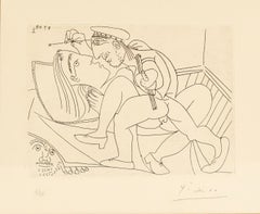 Raphaël et la Fornarina XXI, Pablo Picasso (1968)