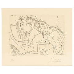 Raphaël e la Fornarina XXI, Pablo Picasso (1968)
