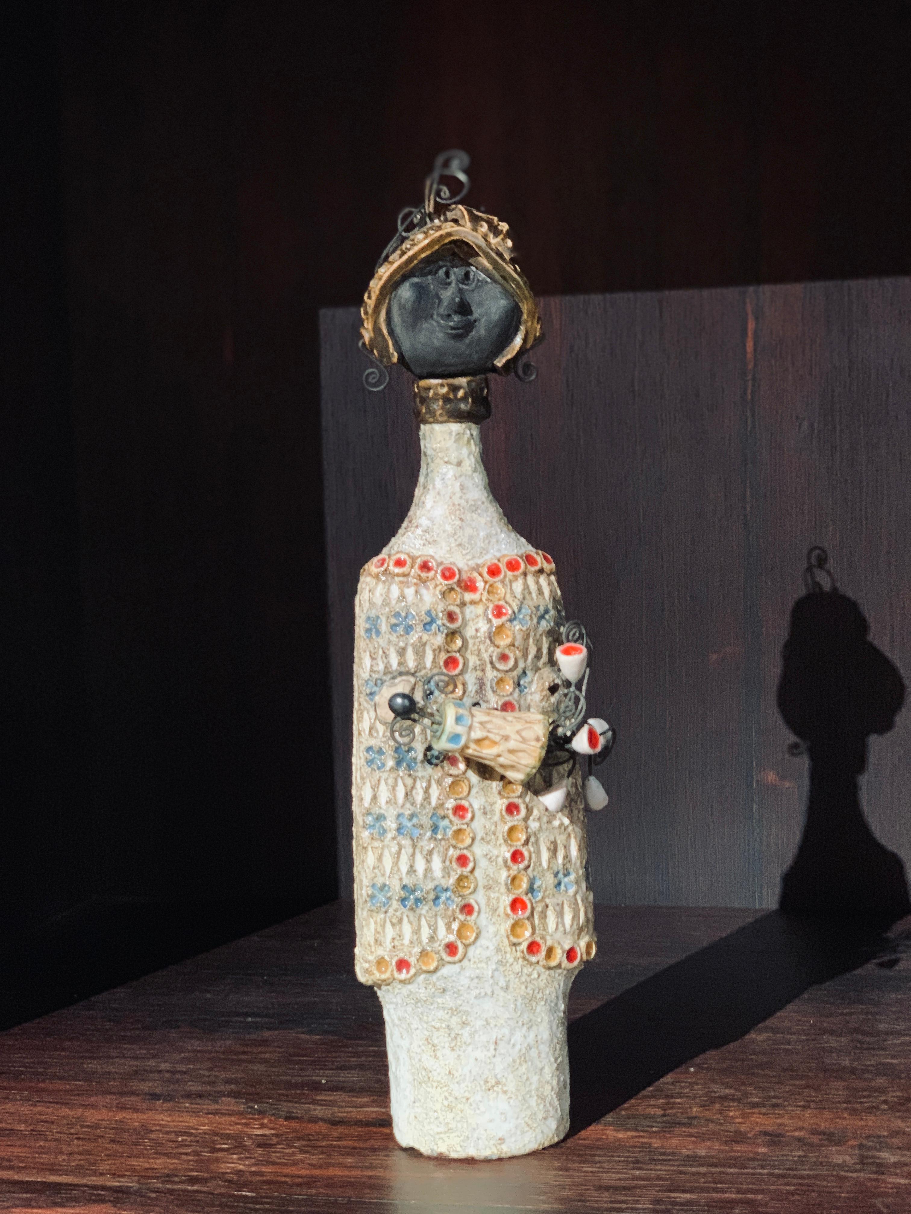 Français Raphaël Giarrusso, sculpture en céramique, France vers 1960 en vente