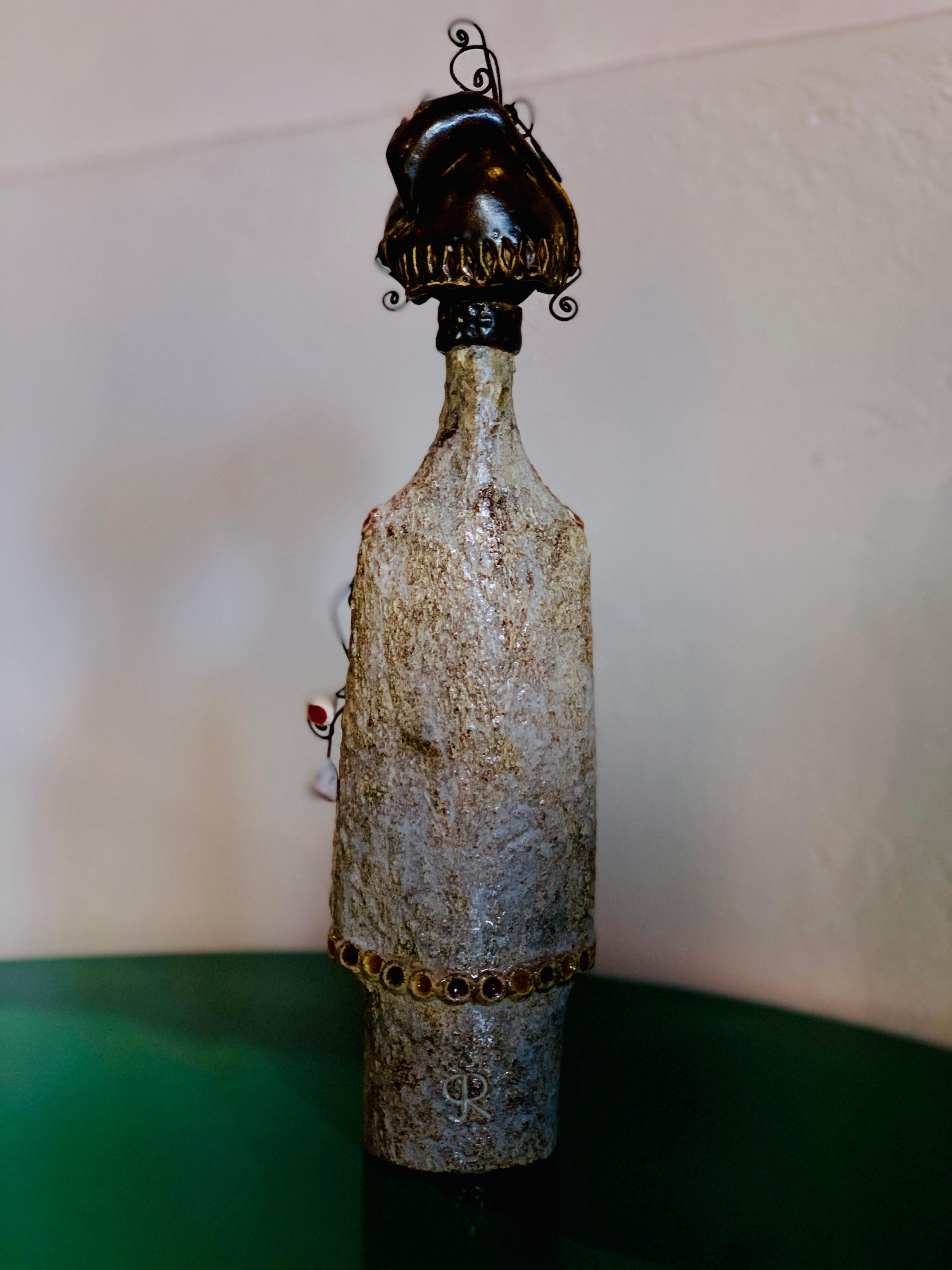 20ième siècle Raphaël Giarrusso, sculpture en céramique, France vers 1960 en vente