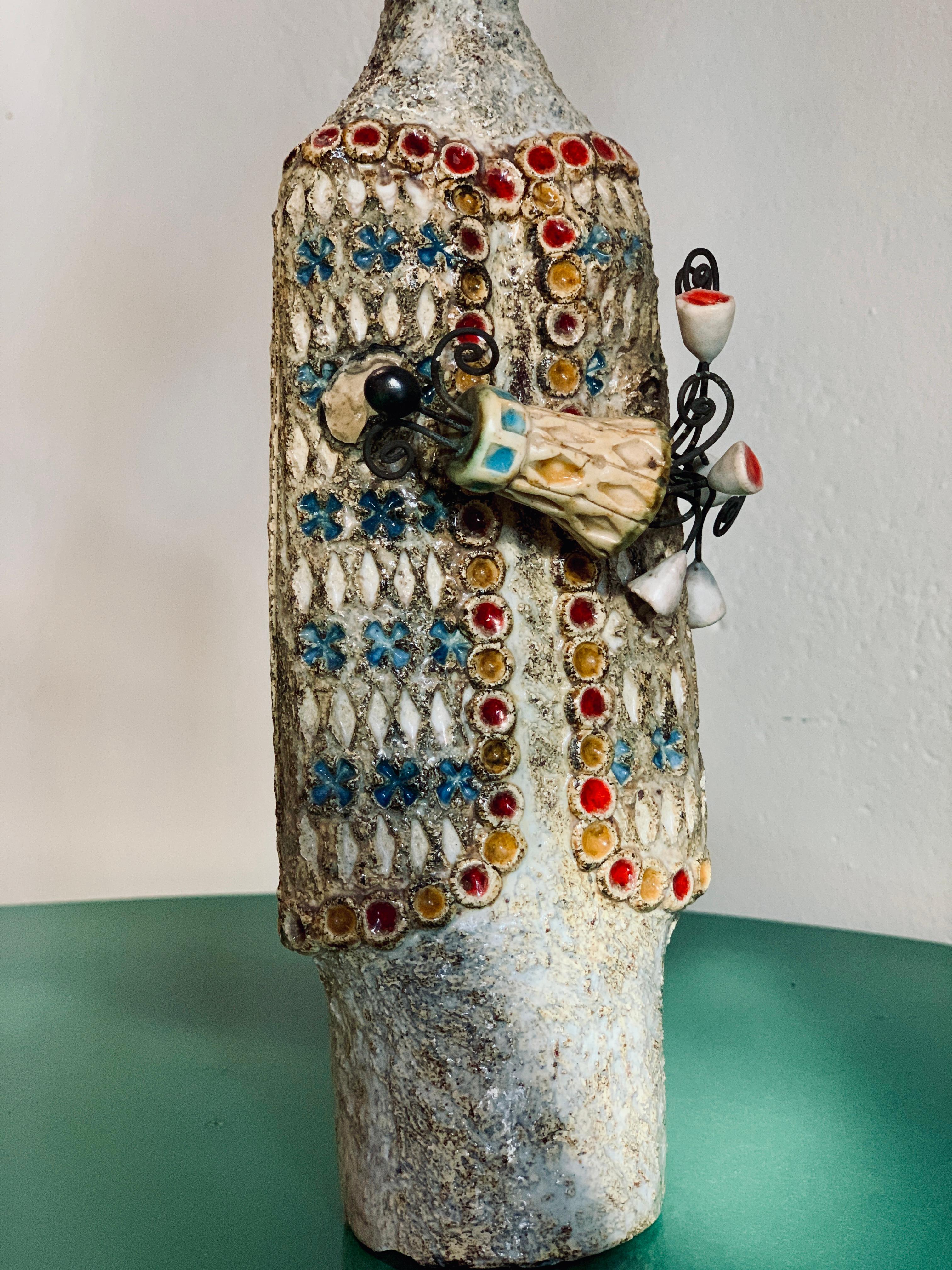 Céramique Raphaël Giarrusso, sculpture en céramique, France vers 1960 en vente