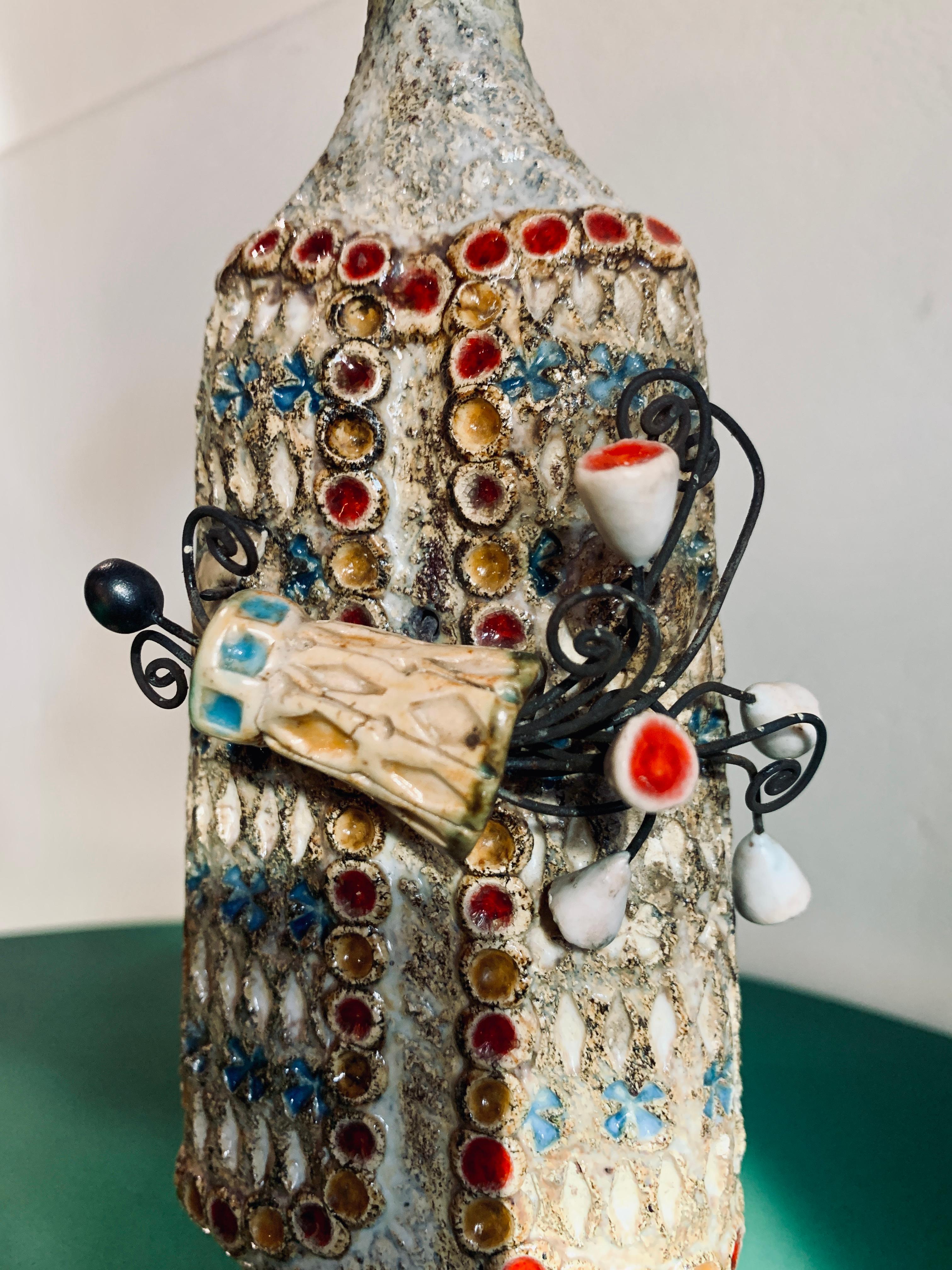 Raphaël Giarrusso, sculpture en céramique, France vers 1960 en vente 1