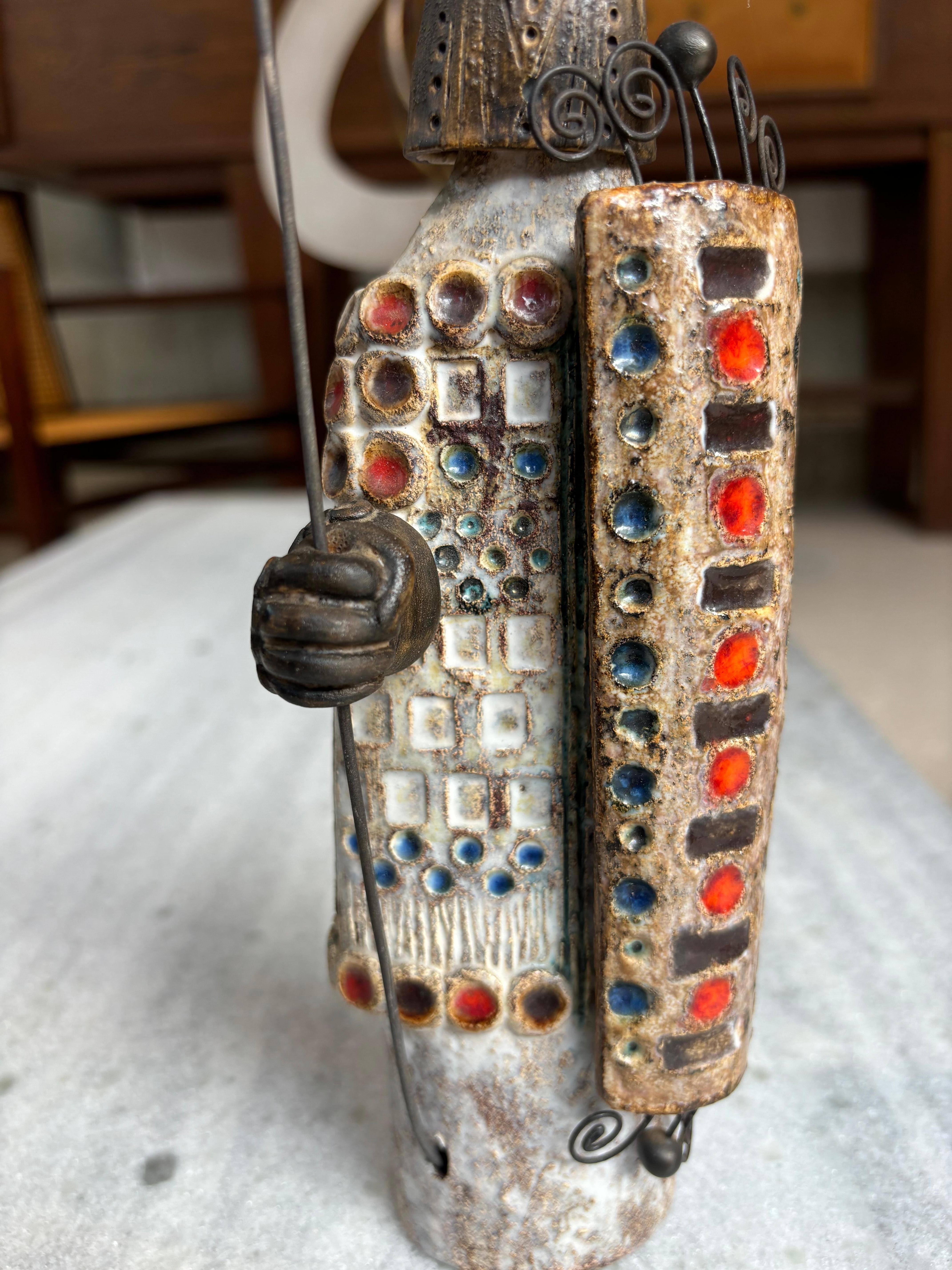 Scultura in ceramica di Raphael Giarusso in vendita 8