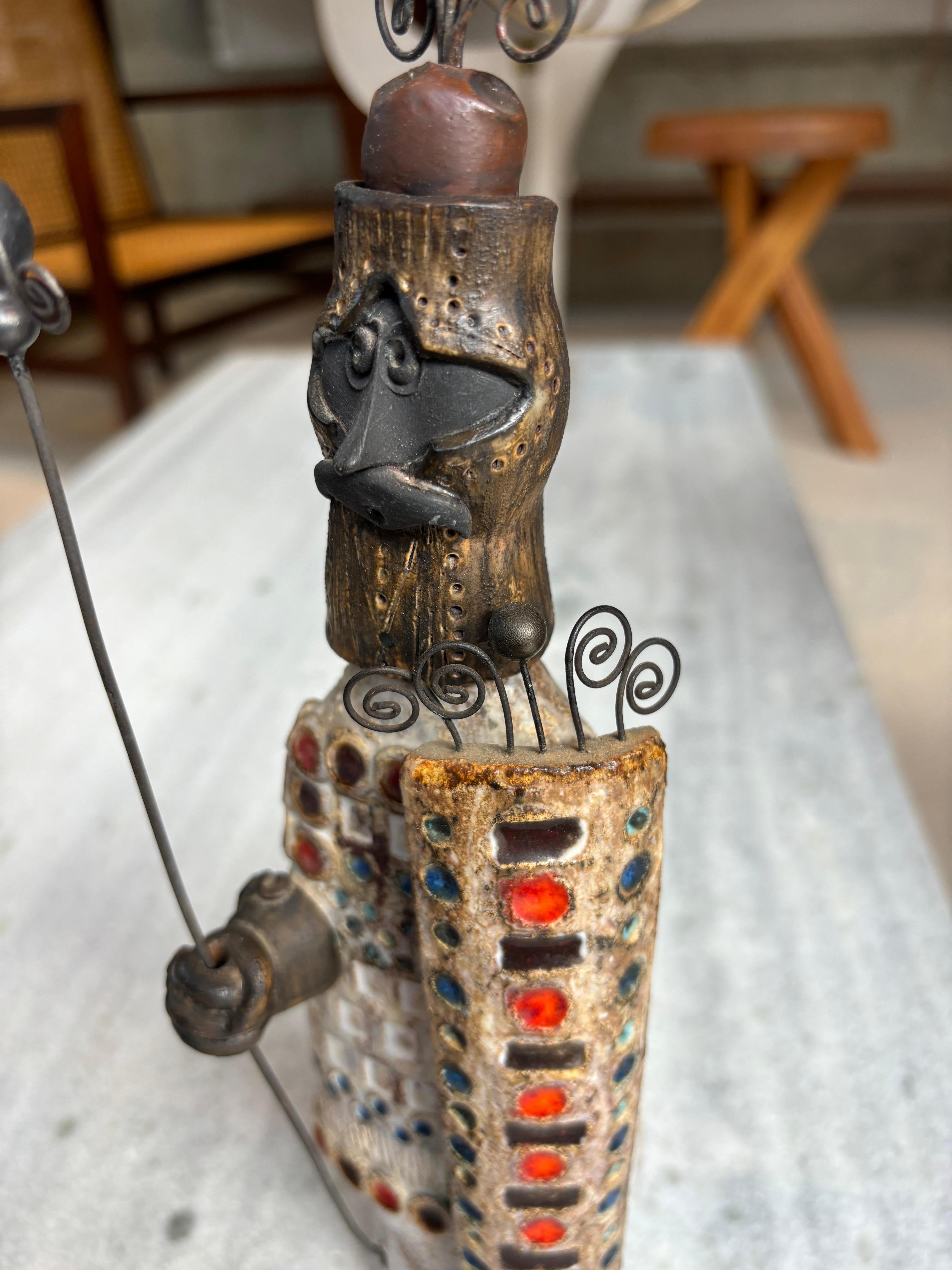 Scultura in ceramica di Raphael Giarusso in vendita 9