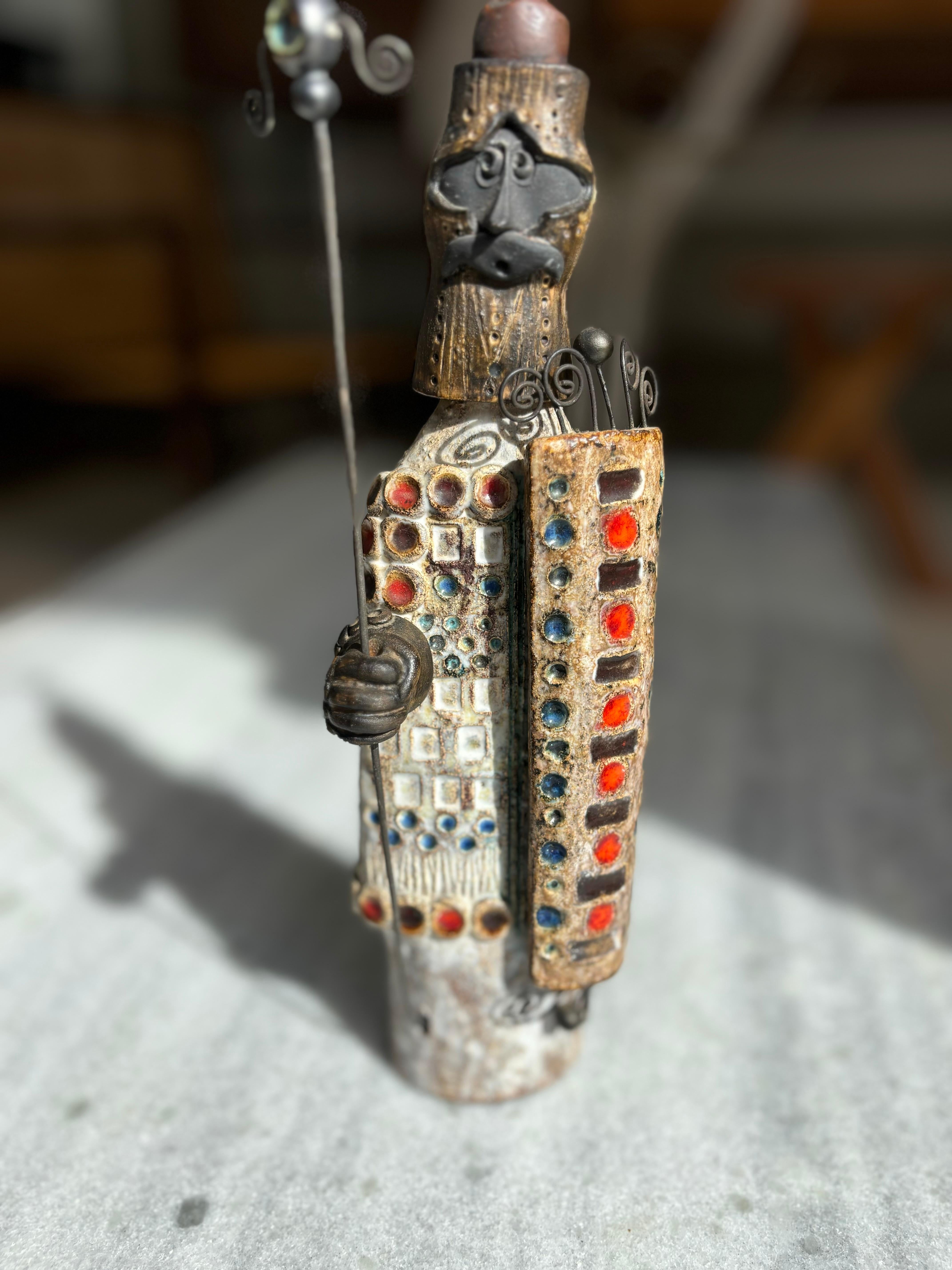 Scultura in ceramica di Raphael Giarusso In condizioni buone in vendita a SAINT-OUEN-SUR-SEINE, FR