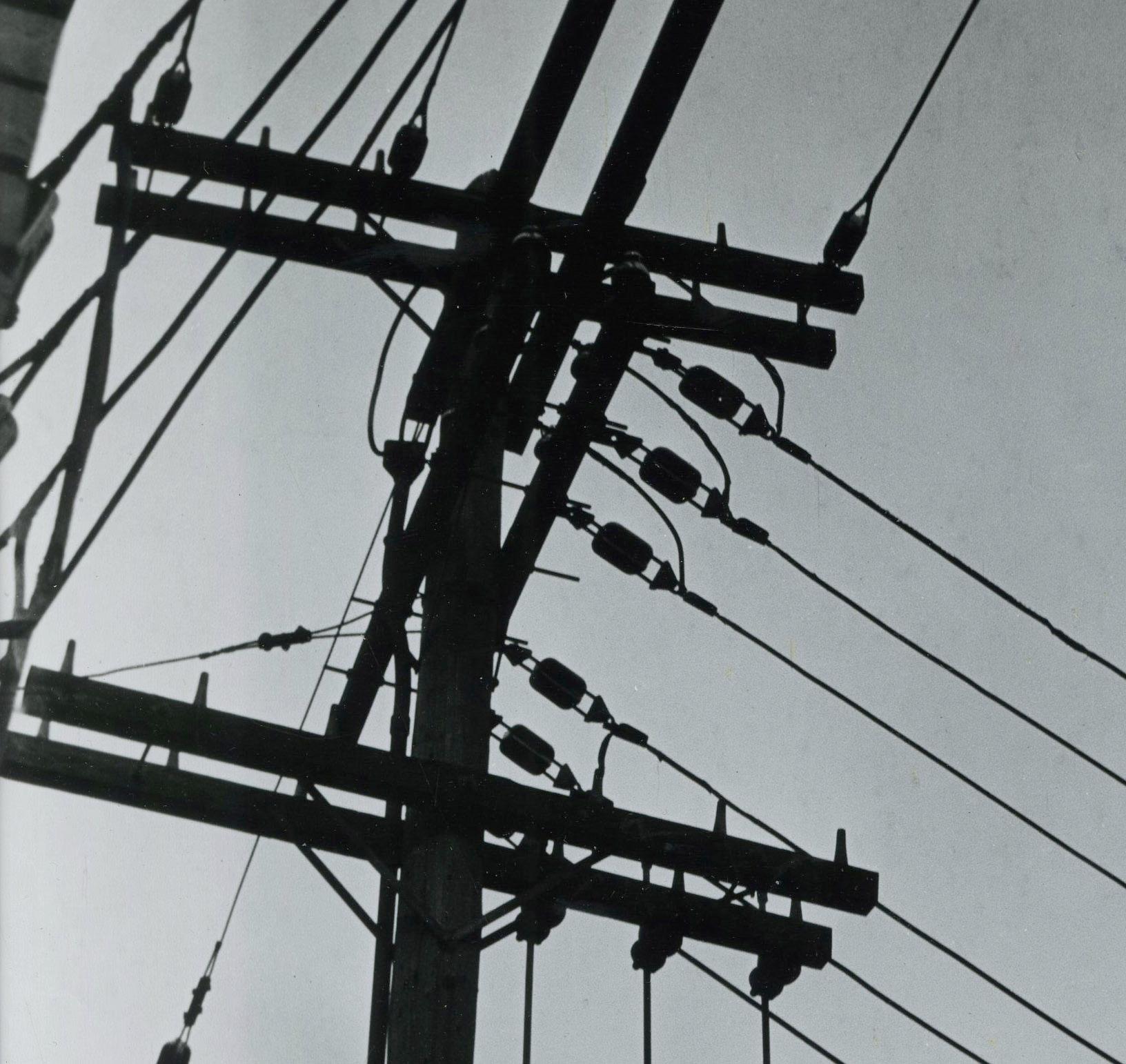 untitled abstraction (Electrical Wires) - Photograph by Raphael Gleitsman