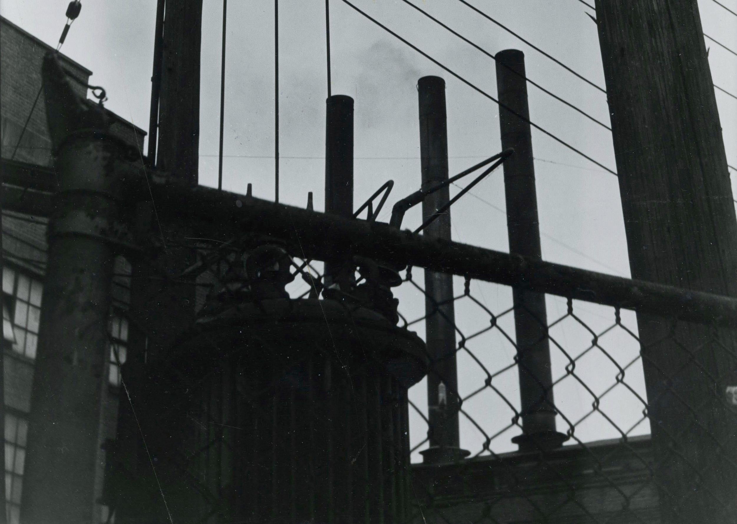 untitled abstraction (Electrical Wires)
Silver gelatin print, c. 1960's
Signed in pencil lower right
Provenance: Gift of the Artist
                      Akron Art Museum, 32.96.TR
                      De-accessed 2025
Condition: Excellent
Mounted