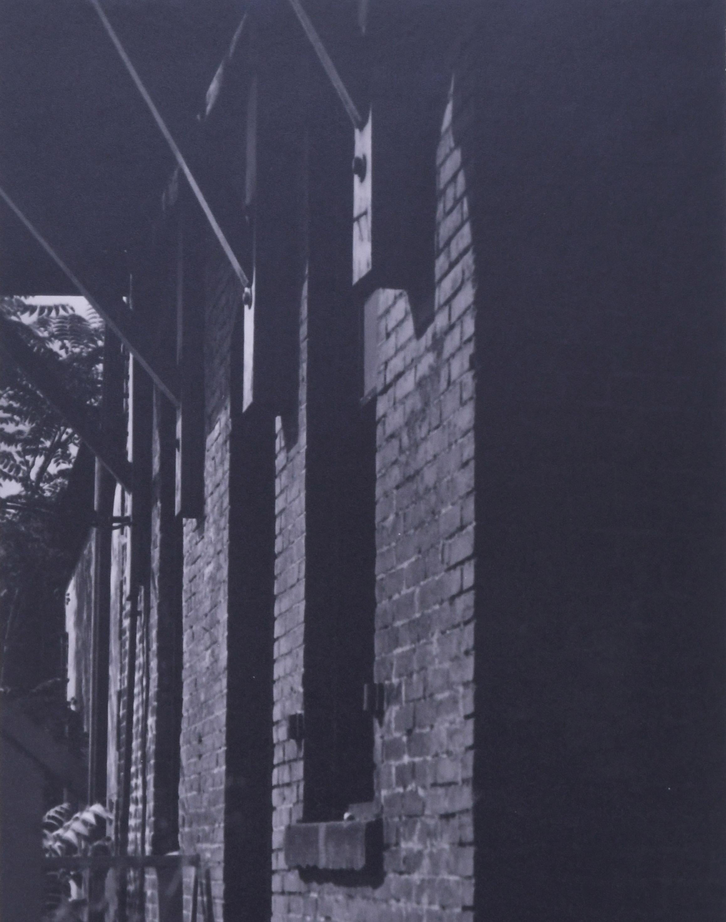 untitled (study of shadows and brick building) For Sale 1