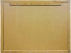 „Coral“ Archivdruck, Ölfarbe und Mischtechnik in Harz ummantelt von Mazzucco