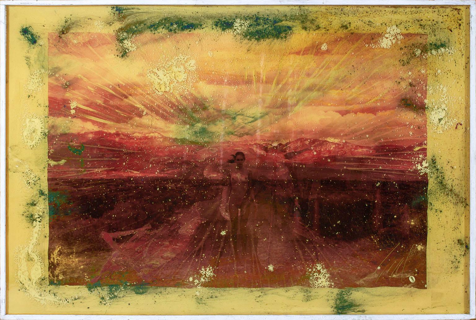 "Life", opera d'arte in tecnica mista firmata dall'artista Raphael Mazzucco.