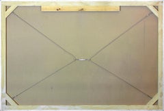 "Love Prison" stampa d'archivio, pittura a olio e tecnica mista racchiusa in un'opera d'arte in resina