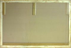 "Windows" stampa d'archivio, pittura a olio e tecnica mista racchiusa in resina di Mazzucco