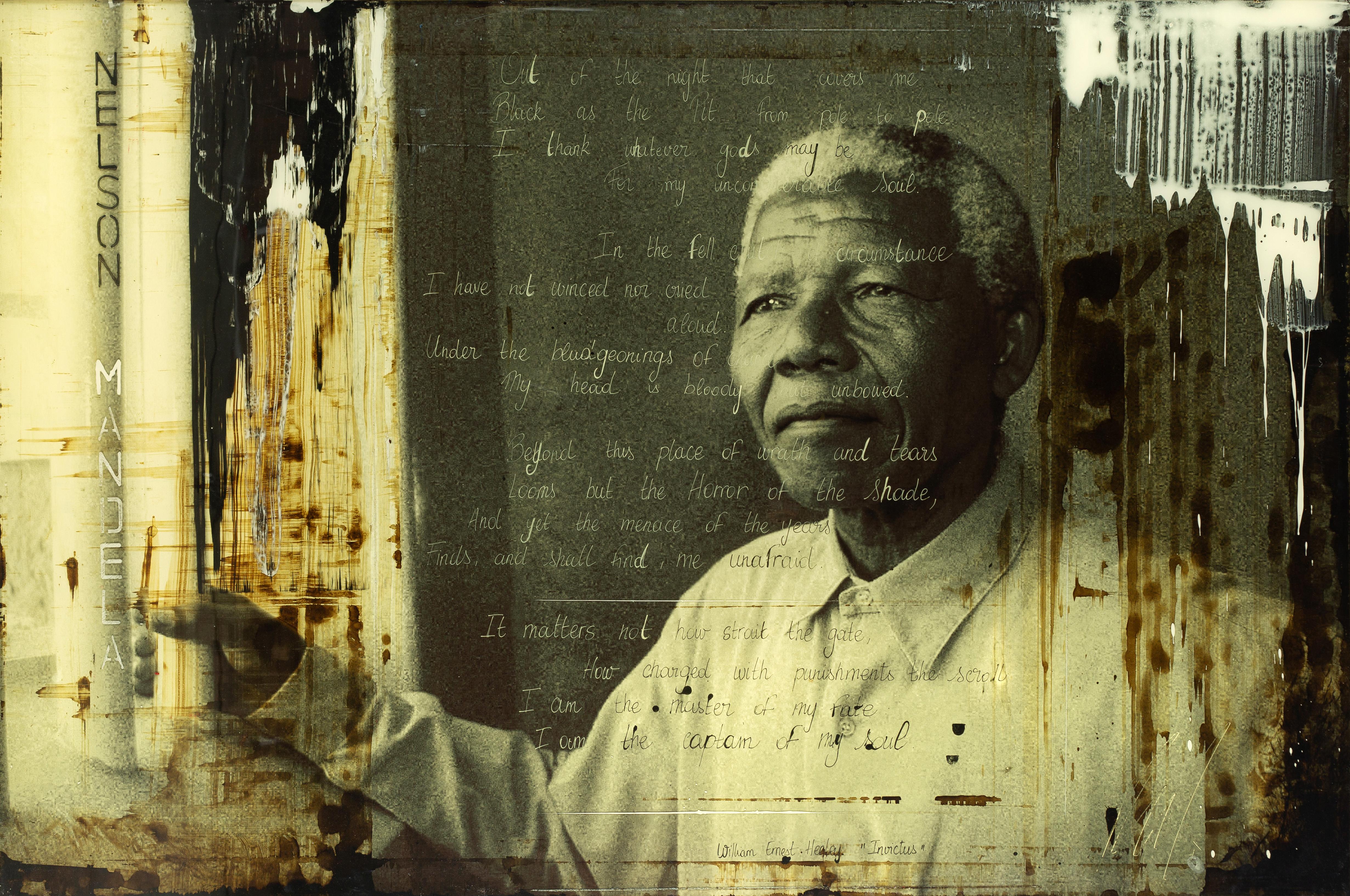 Nelson Mandela - Photograph by Raphael Mazzucco