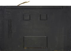 „Lost“ von Mazzucco – C-Druck, Ölfarbe und Mischtechniken in Harz ummantelt