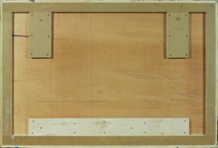 "Madagascar" diamond-dusted archival print and mixed media encased in resin